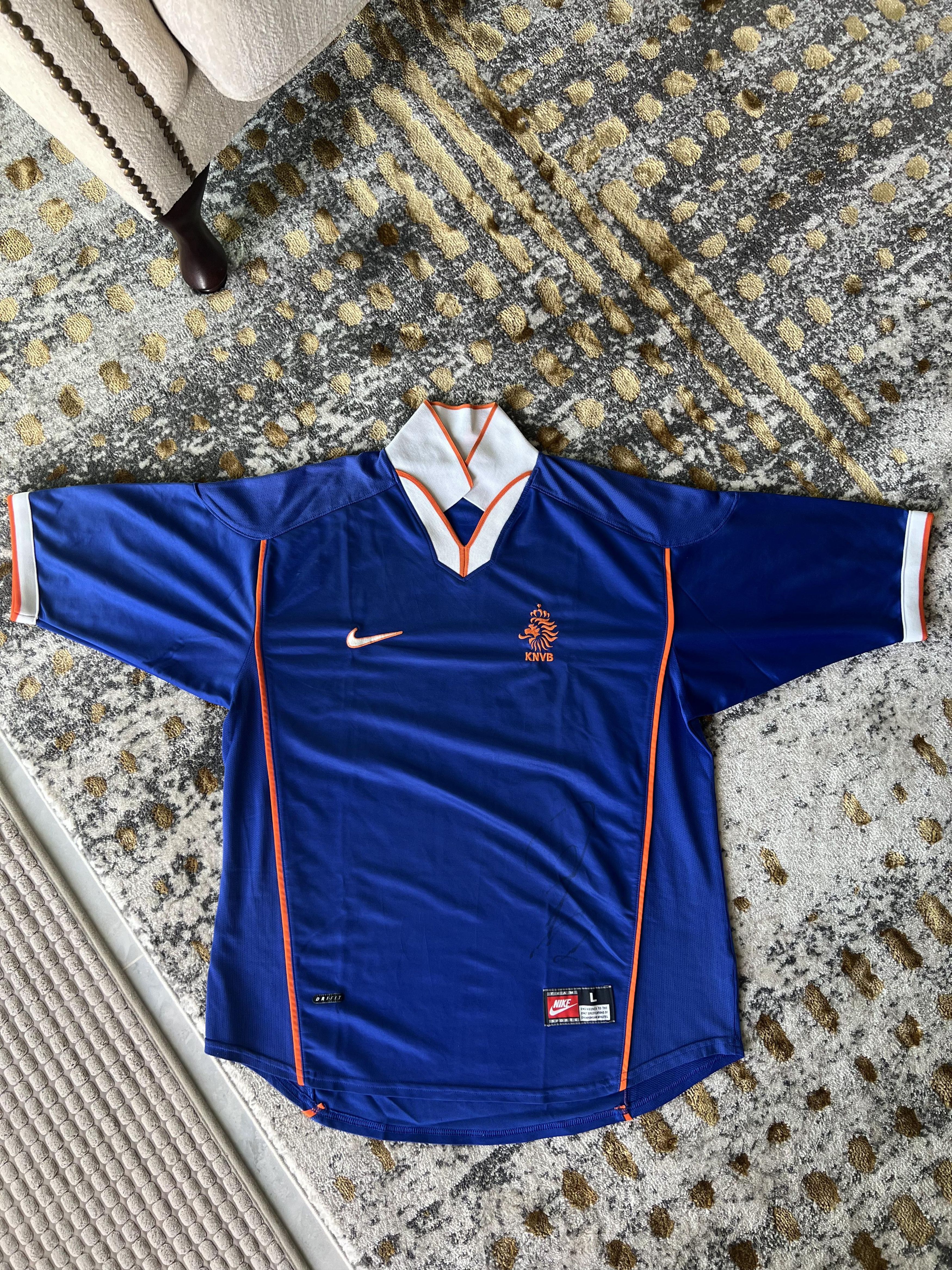 90s Vintage Nike Unknown Signature Netherlands jersey