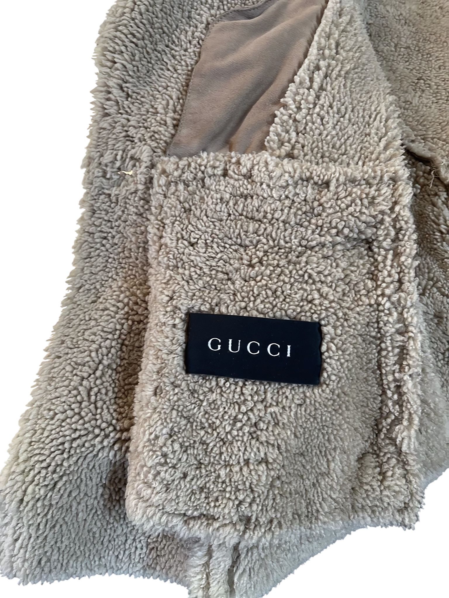 Gucci F/W 2002 SHEARLING SUEDE LEATHER COAT BY TOM FORD Size US S / EU 44-46 / 1 - 5 Thumbnail