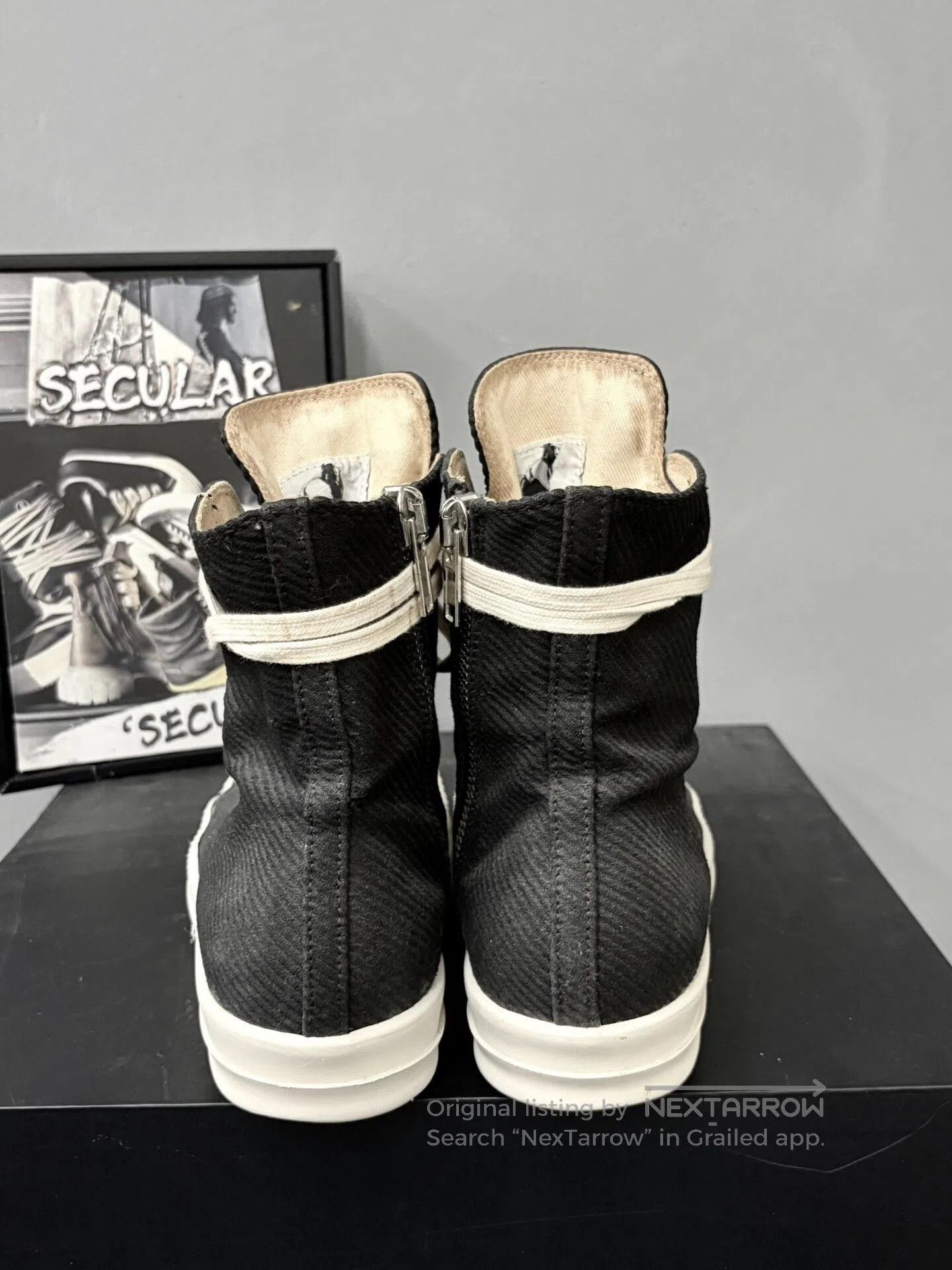 Rick Owens Drkshdw Rick Owens Drkshdw Canvas High. Size US 8.5 / EU 41-42 - 7 Thumbnail