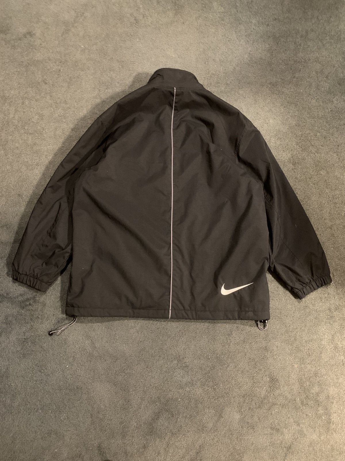 Nike × Vintage VINTAGE 90s NIKE QUILT LINED COACH JACKET Size US L / EU 52-54 / 3 - 2 Thumbnail