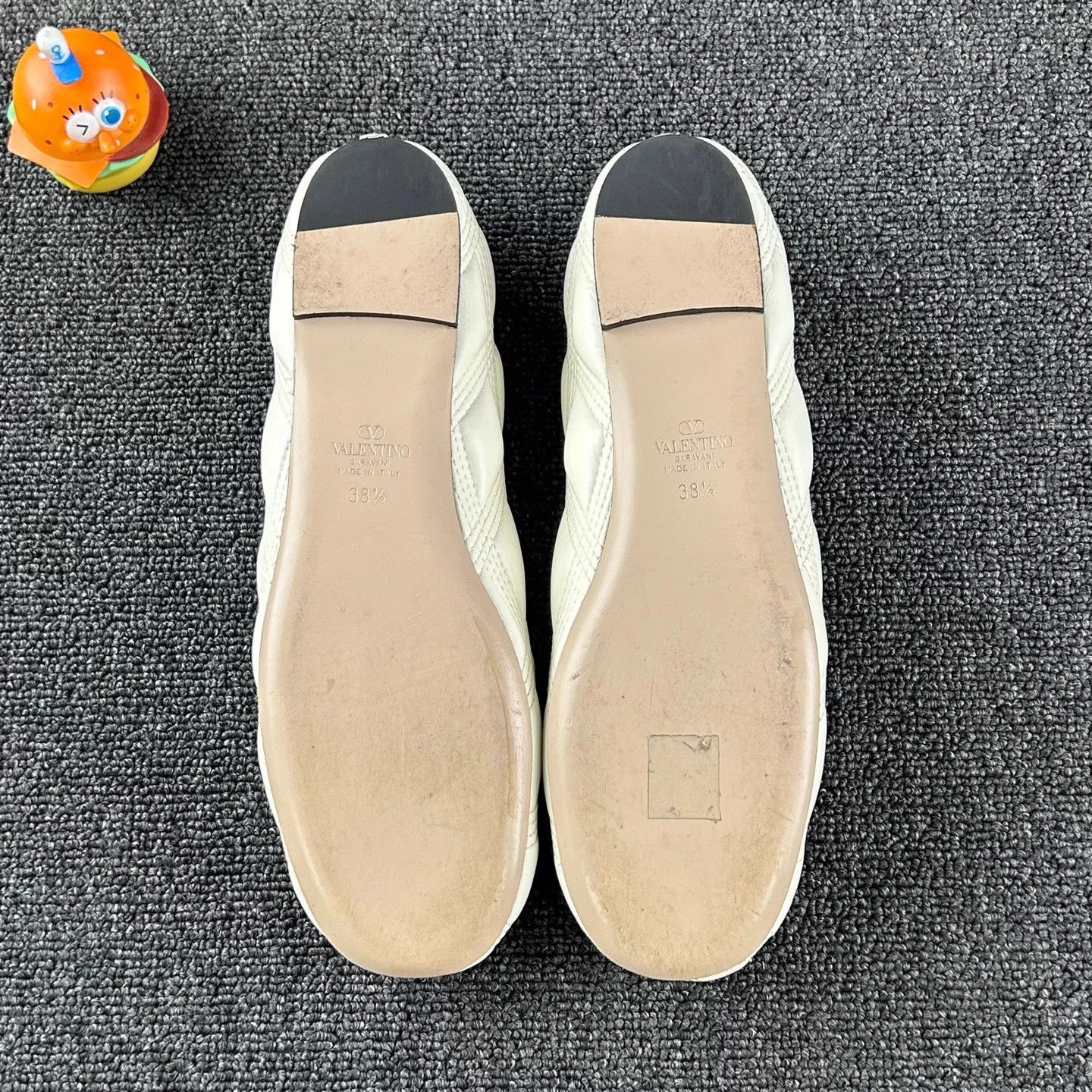 Valentino Valentino Quilted Bow Toe Ballet Flats EU38.5 Size US 7.5 / IT 37.5 - 6 Thumbnail
