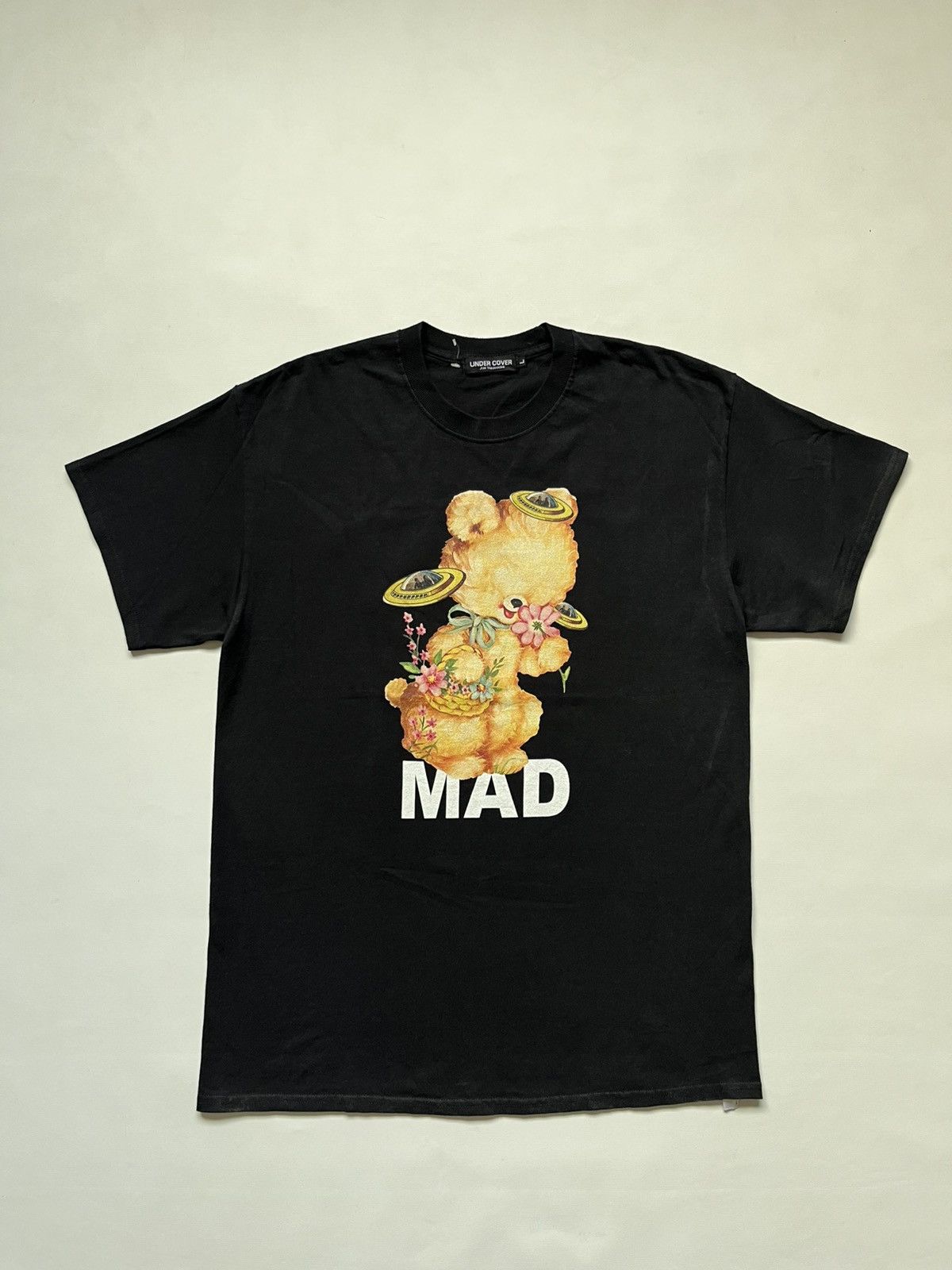 Undercover Undercover Jun Takahashi MAD Bear UFO Graphic Tee Black Size US L / EU 52-54 / 3 - 6 Thumbnail