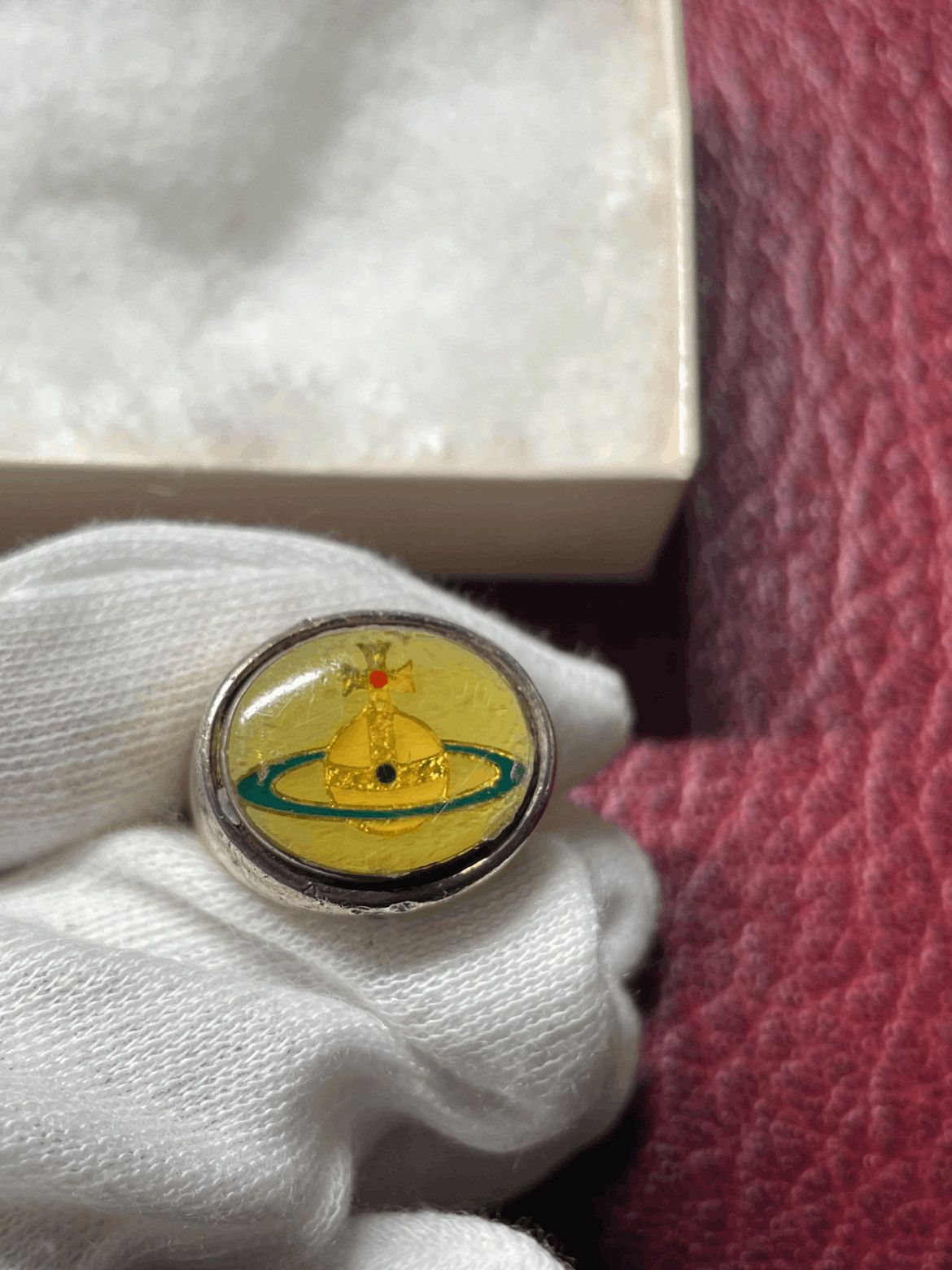 Vivienne Westwood Sz 9.5 Vintage Vivienne Westwood Silver 925 Ring Size ONE SIZE - 1 Thumbnail