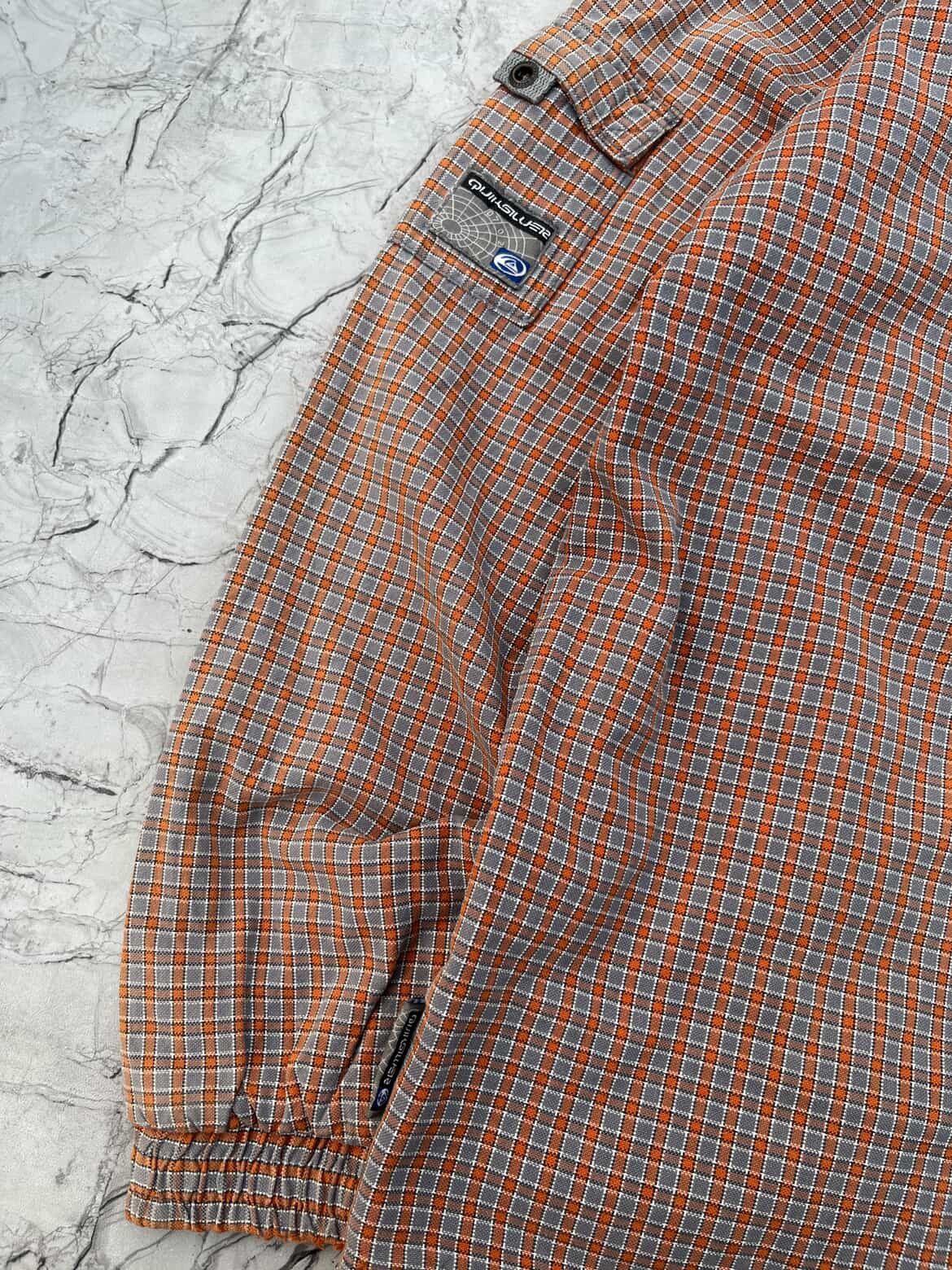 Quiksilver Vintage Quiksilver Check Hooded Jacket Size US S / EU 44-46 / 1 - 7 Thumbnail