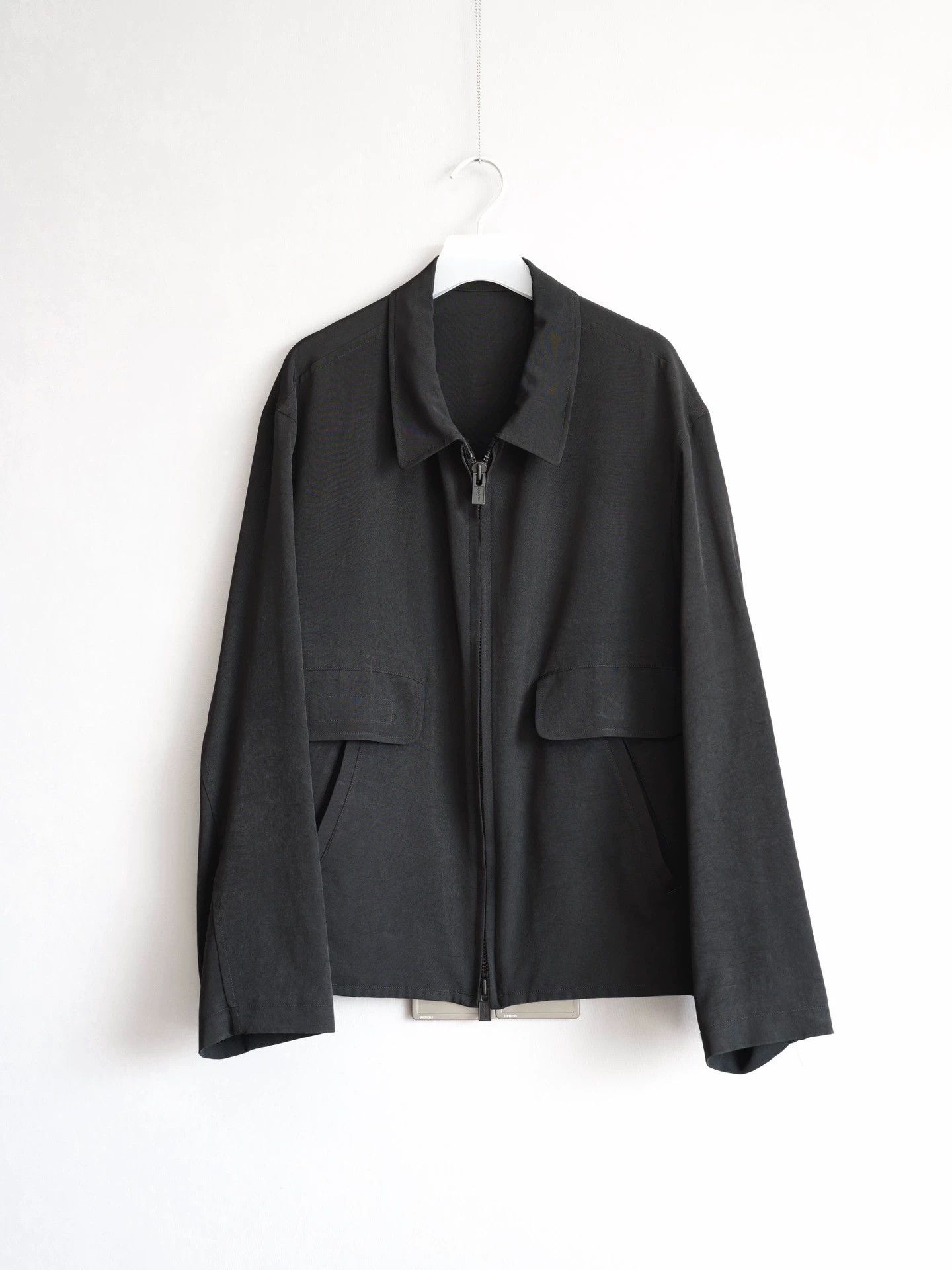 Yohji Yamamoto Yohji Yamamoto 24SS 6.1 Man Zip Triacetate Jacket Size US M / EU 48-50 / 2 - 1 Thumbnail