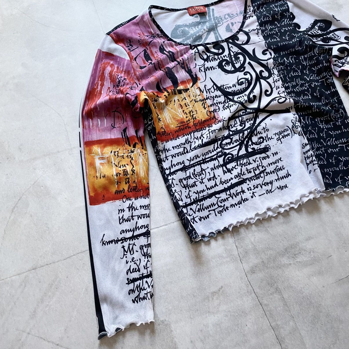 Hysteric Glamour Y2K Poem Hysteric Glamour Vibe Long Sleeve Cop Copine JPG Size XL / US 12-14 / IT 48-50 - 4 Thumbnail