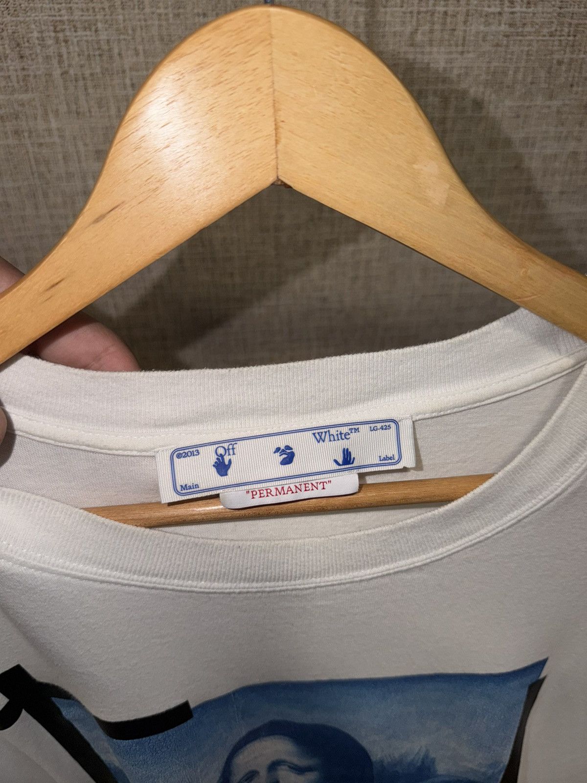 Off-White OFF WHITE MONA LISA WHITE T-SHIRT Size US XL / EU 56 / 4 - 4 Thumbnail