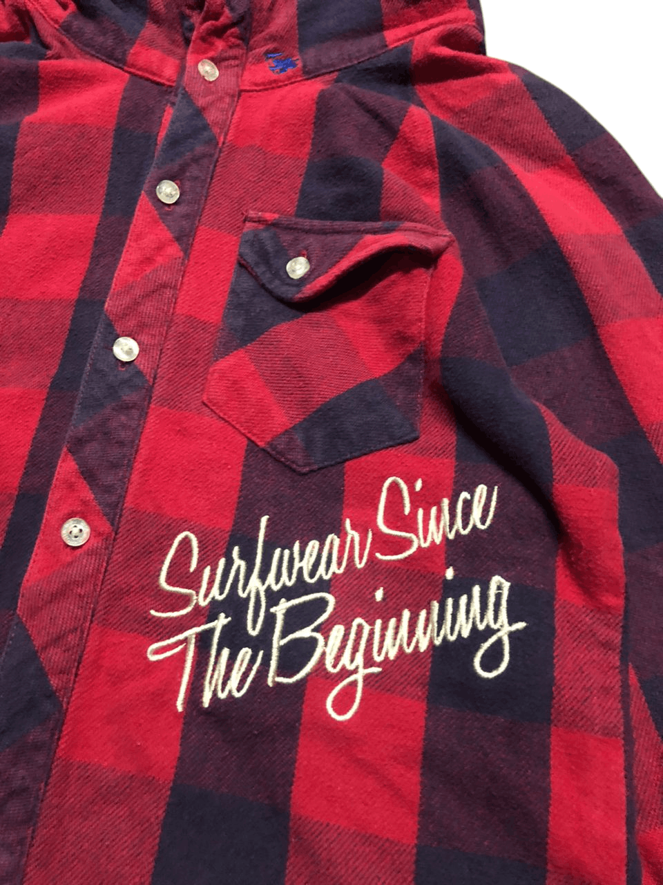 Gotcha × Vintage Vintage Gotcha Surf California Flannel Shirt Jacket Hoodie Size US S / EU 44-46 / 1 - 7 Thumbnail