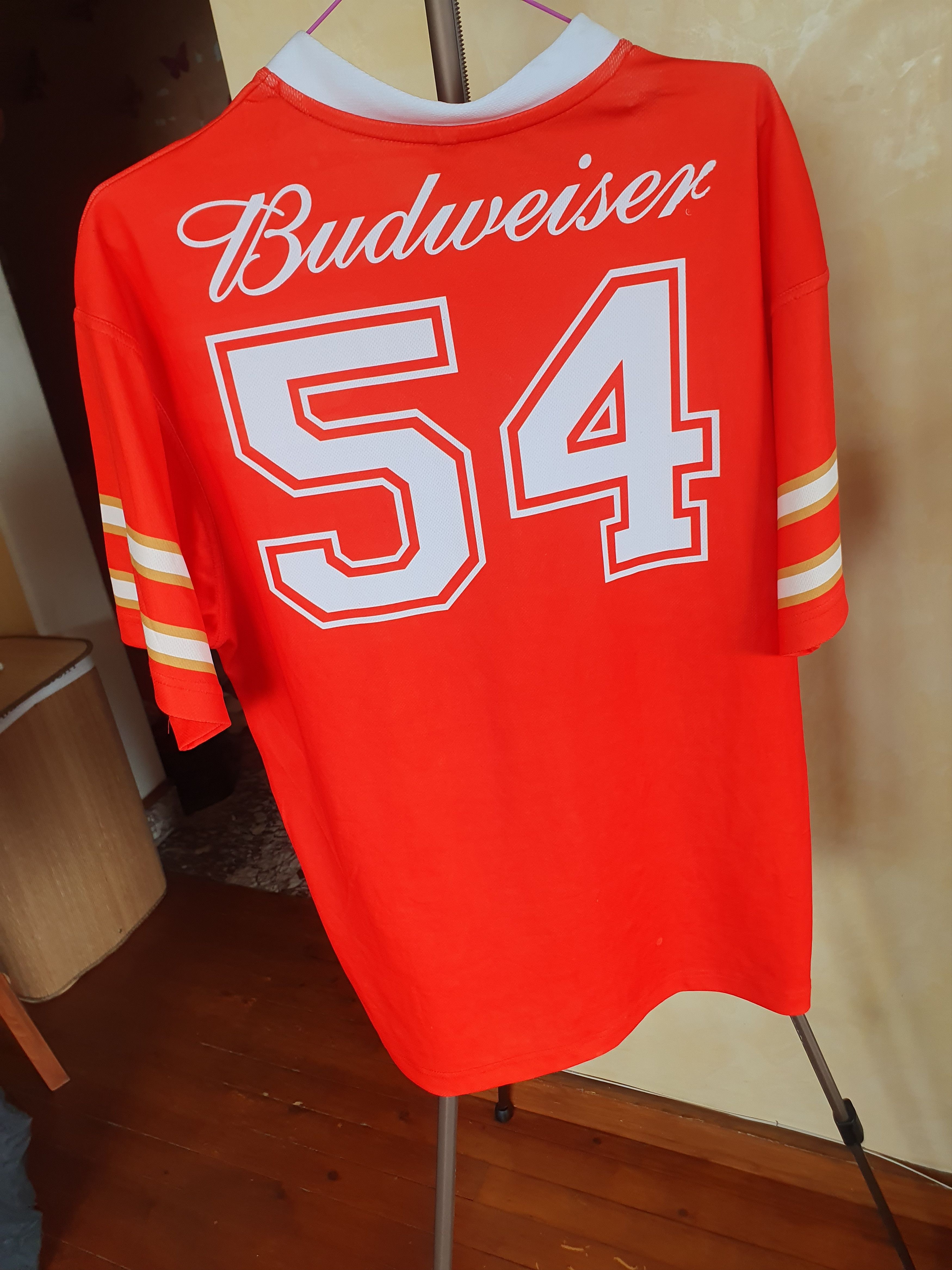 Budweiser Budweiser #54 SWAG jersey sz M/L Size US M / EU 48-50 / 2 - 7 Thumbnail