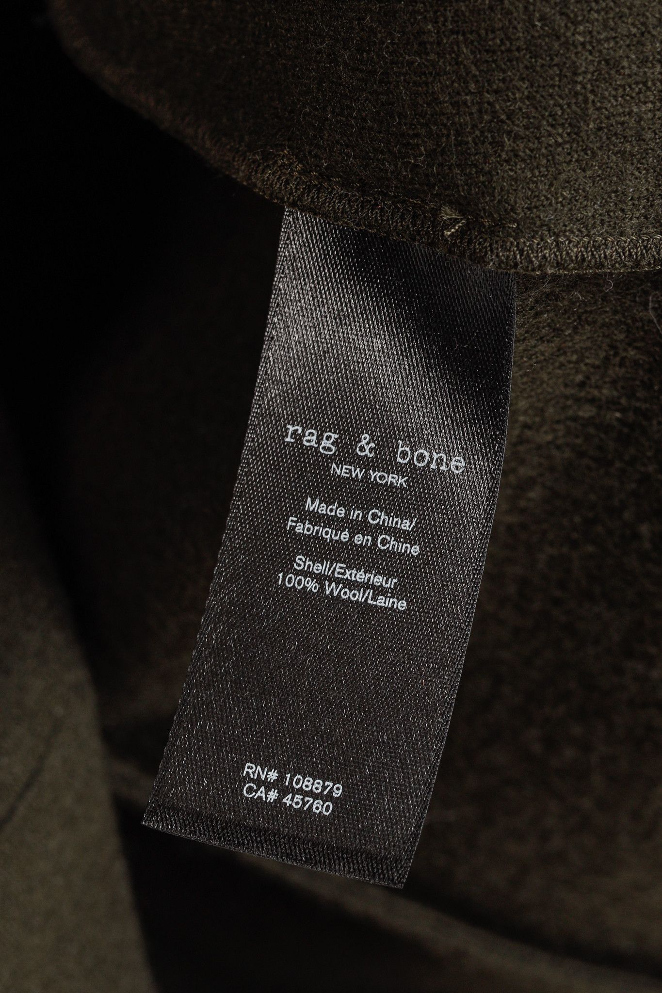 Rag & Bone Rag & Bone Slade Army Green Wool Military Blazer Size M / US 6-8 / IT 42-44 - 9 Thumbnail