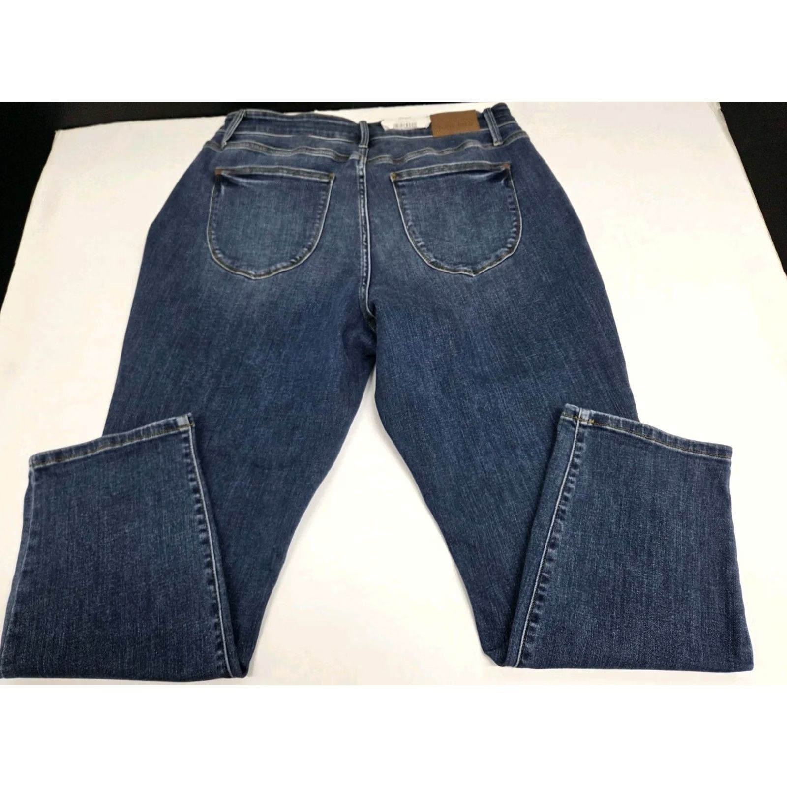 Vintage VINTAGE NWT Judy Blue Womens High Waist Reg Curvy Slim Fit Jeans 18W Blue Denim 5-Pocket Slimming Stretch Machine Washable Plus Size Womens Jeans Size 40" / US 18 - 2 Thumbnail