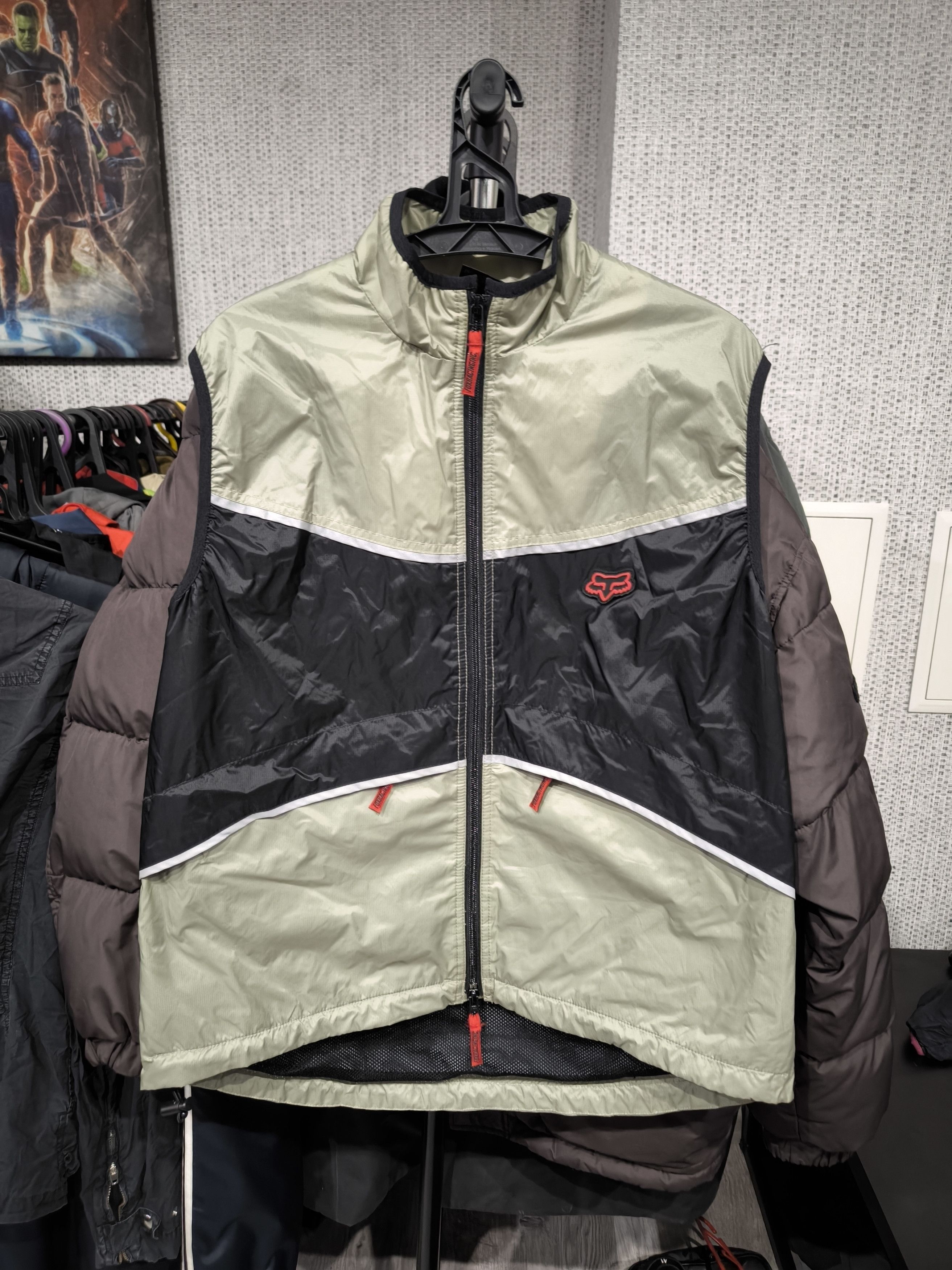 Fox Racing Men's Vintage Yoke Fox Racing Windbreaker Vest Motocross Size US M / EU 48-50 / 2 - 1 Thumbnail