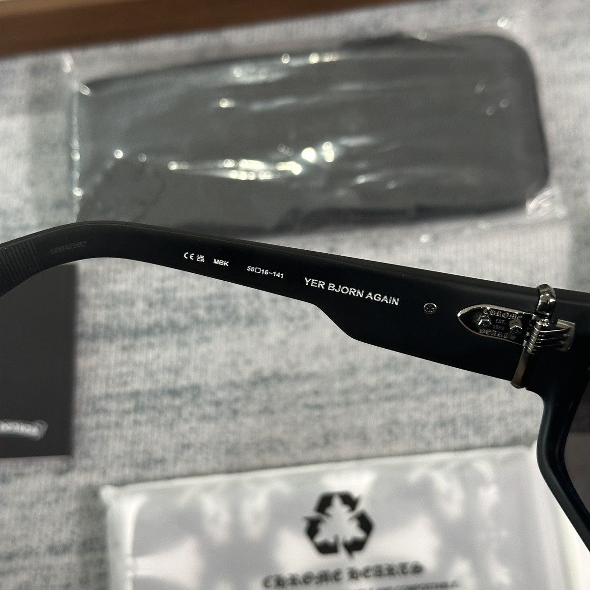 Chrome Hearts CHROME HEARTS YER BJORN AGAIN SUNGLASSES Size ONE SIZE - 8 Thumbnail