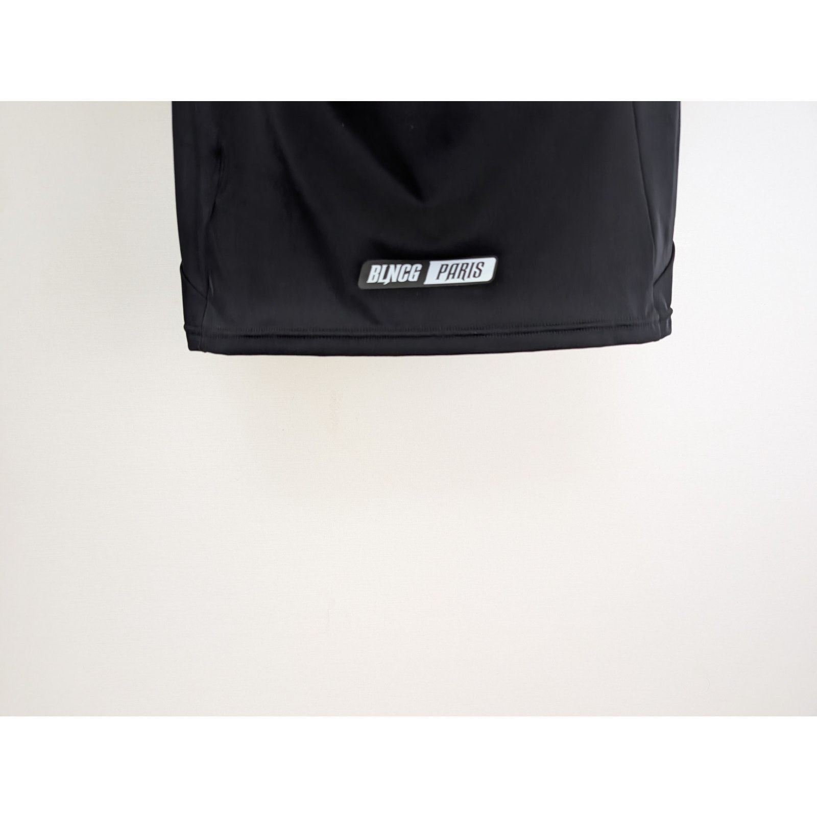Balenciaga o1rshd1 Top Short Sleeve Fitted Top T-Shirt in Black Size US L / EU 52-54 / 3 - 10 Thumbnail