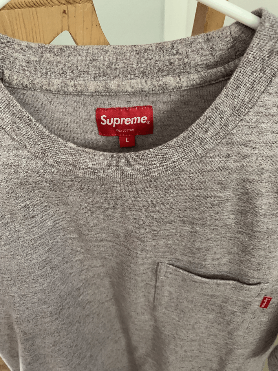 Supreme Supreme Pocket Tee Size Large Size US L / EU 52-54 / 3 - 3 Thumbnail
