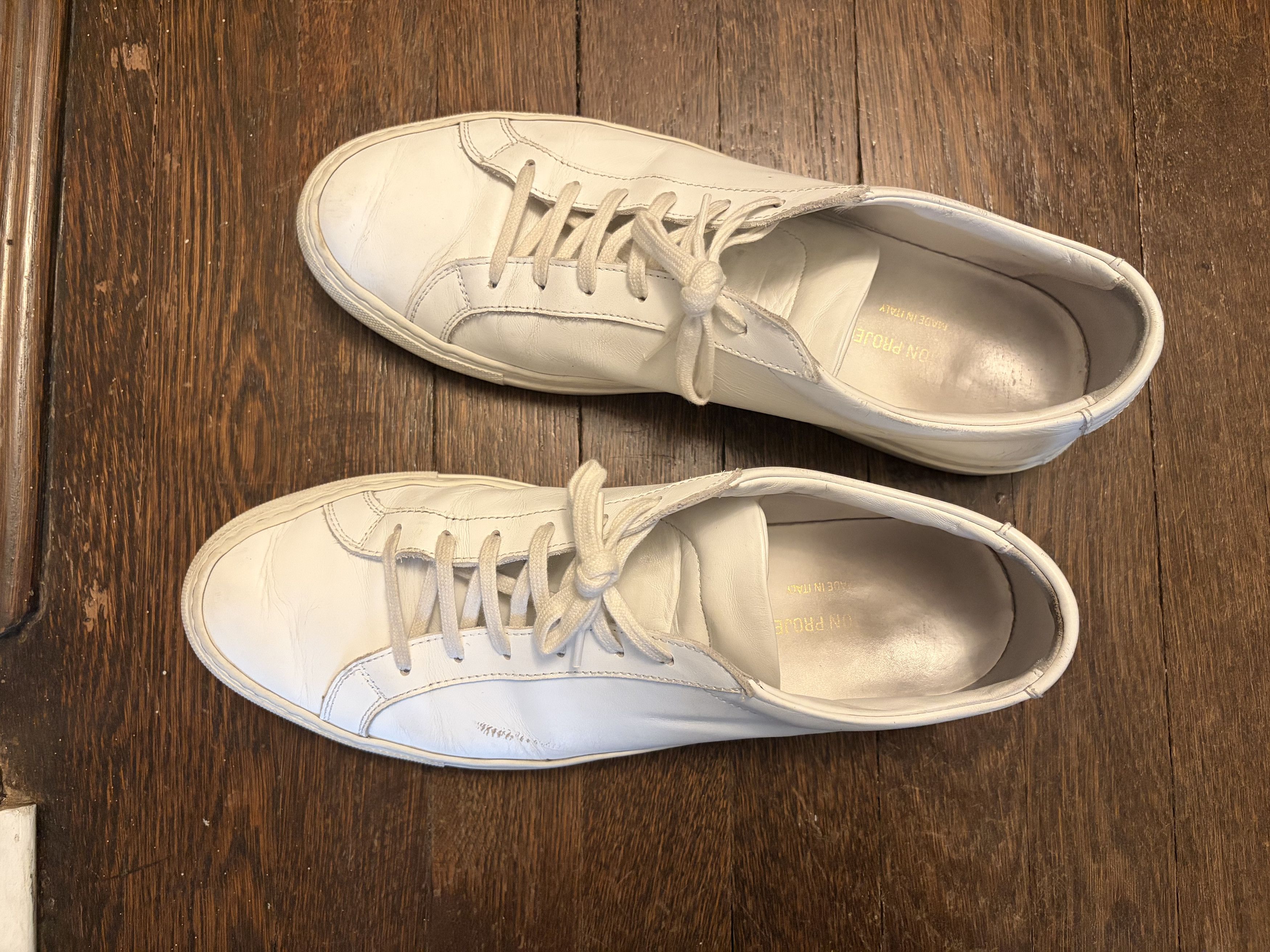 Common Projects Common Projects Achilles low white Size US 10 / EU 43 - 7 Thumbnail
