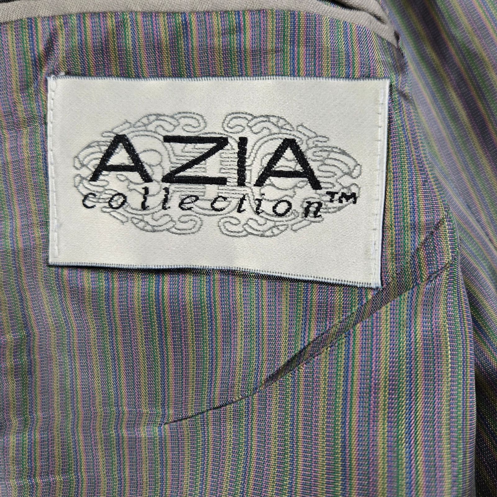 Vintage Vintage Beige Double Breasted Minimalist Blazer Size 40 Size 40R - 8 Thumbnail