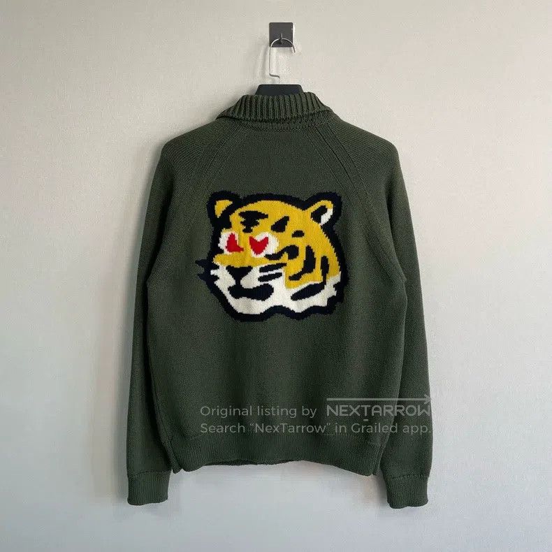 Louis Vuitton Louis Vuitton Nigo tiger knit cardigan sweater Size US L / EU 52-54 / 3 - 2 Thumbnail