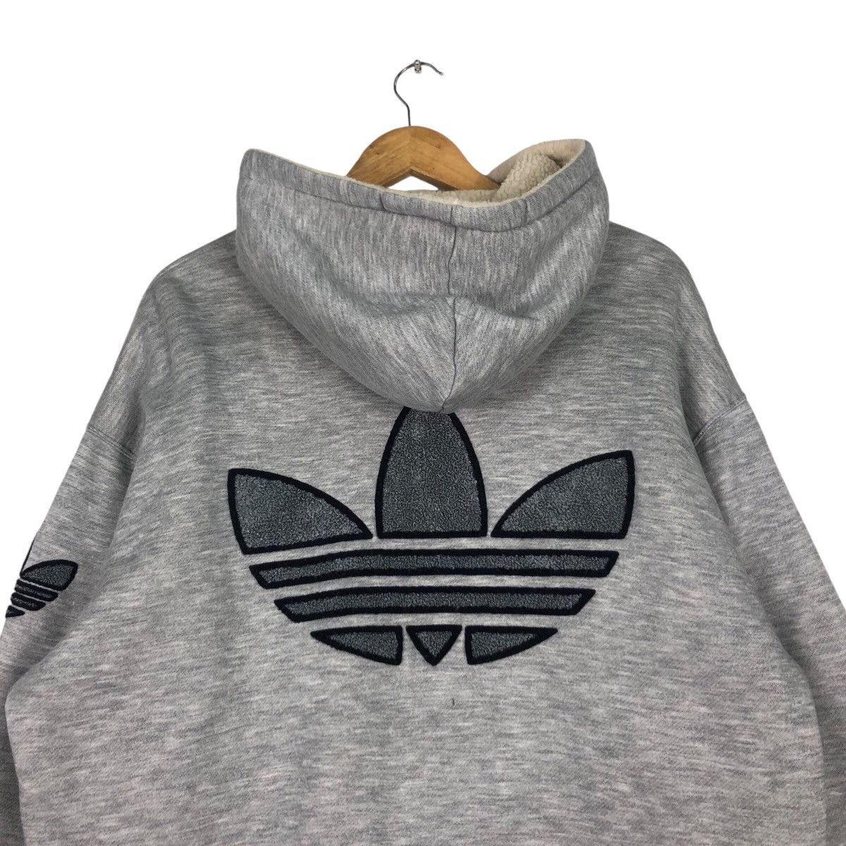Adidas × Japanese Brand × Vintage Adidas Vintage Jacket Sweater Big Logo 90s Collection #A1 Size US L / EU 52-54 / 3 - 8 Thumbnail