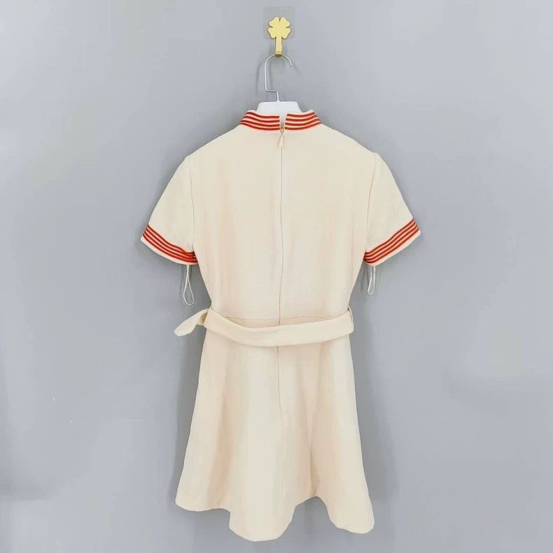 Gucci gucci striped belted a-line dress for women-2507 Size US 38 / EU 54 - 8 Thumbnail