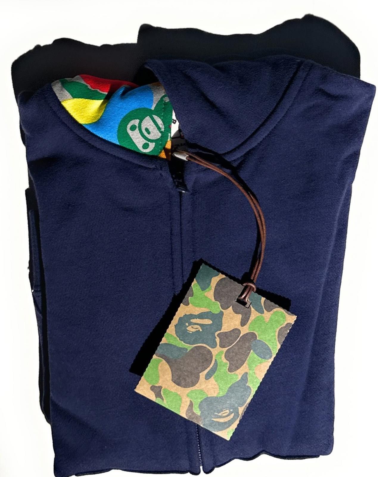 Bape BAPE x Baby Milo Kids Full Zip Shark Hoodie Multi Camo 120cm Size US XXS / EU 40 - 9 Thumbnail