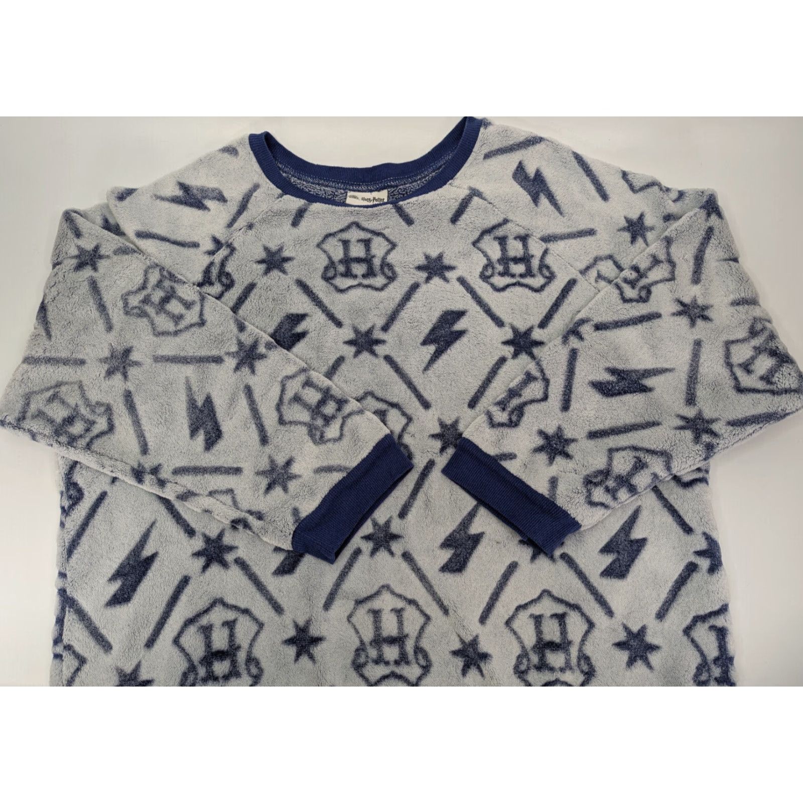 Vintage VINTAGE Wizarding World Of Harry Potter Womens Blue Soft Sweater Top Size 2XL Size XXL / US 16-18 / IT 52-54 - 2 Thumbnail