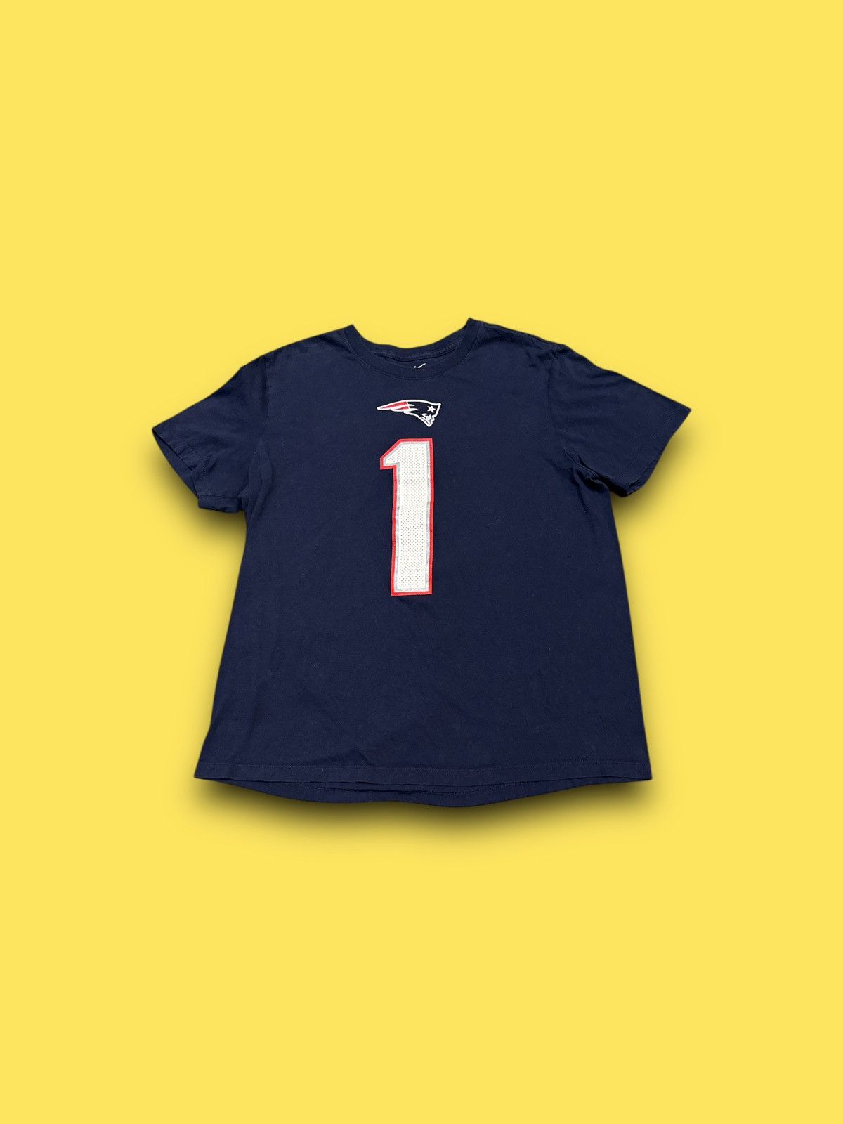 Nike New England Patriots Cam Newton NFL The Nike tee jersey Size US XL / EU 56 / 4 - 2 Thumbnail