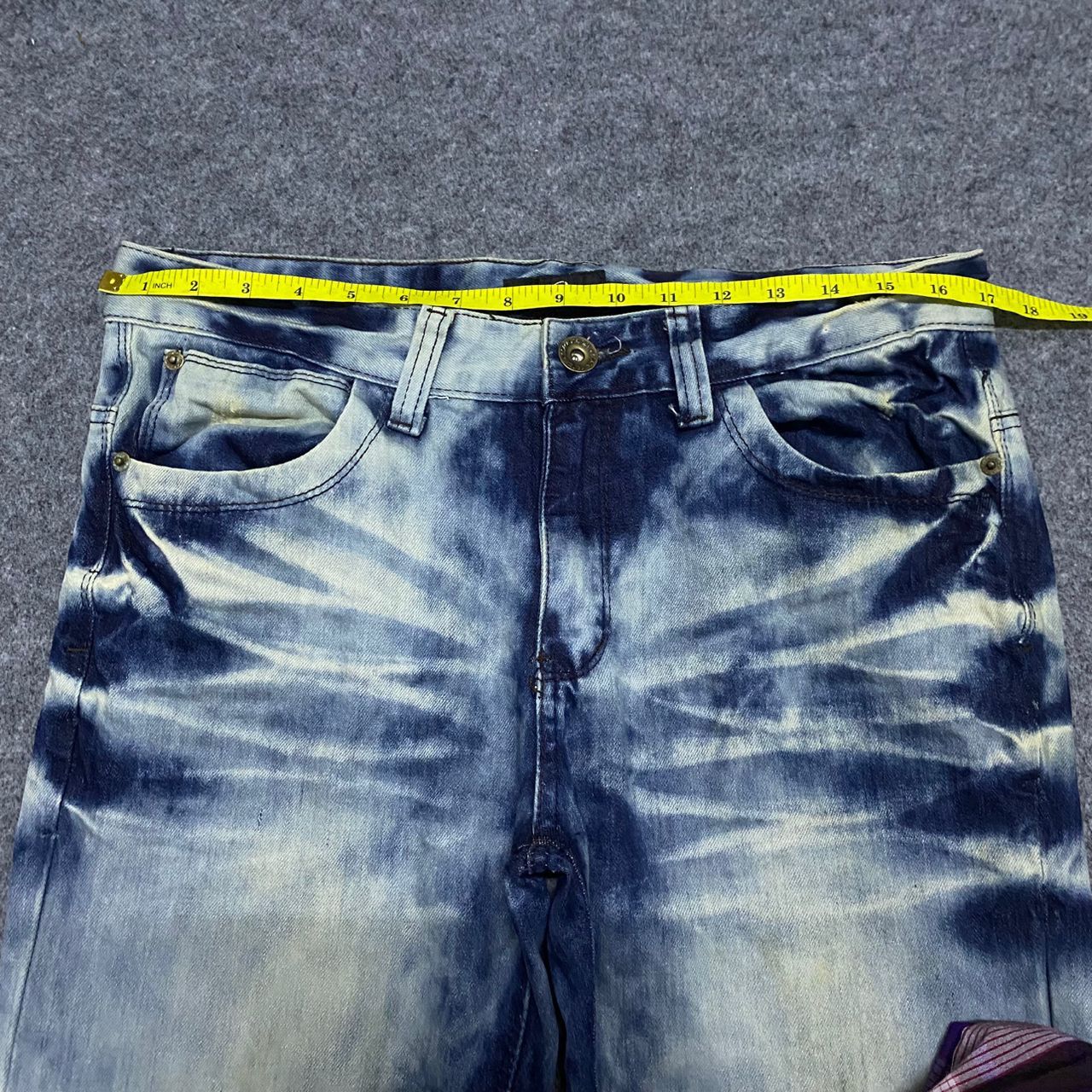 If Six Was Nine 💥Flare💥Vintage Black Crown Japanese Brand Denim Size US 34 / EU 50 - 5 Thumbnail