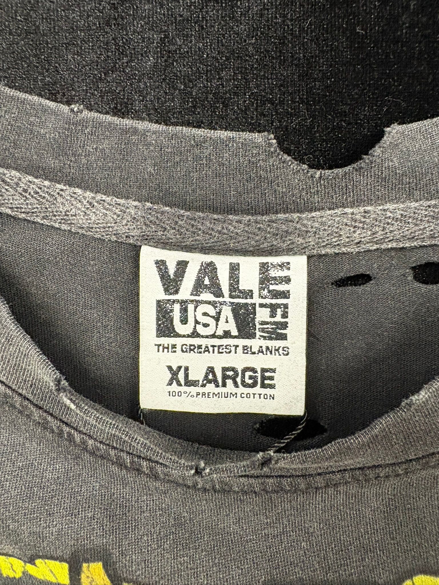 Vale Vale Forever "Dreams Vs World" Tee (Black) Size US XL / EU 56 / 4 - 4 Thumbnail