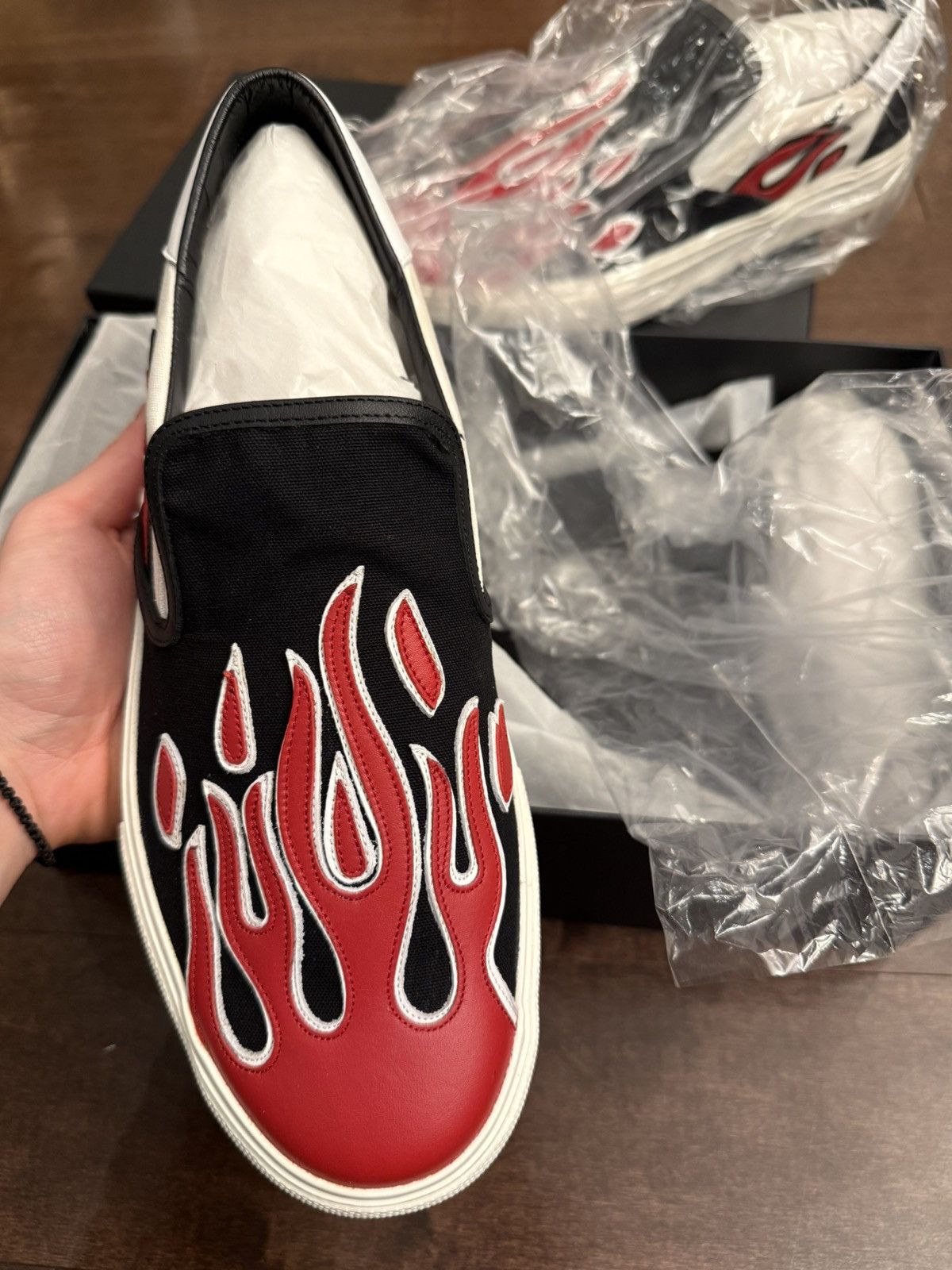 Amiri Red Flame Sneakers