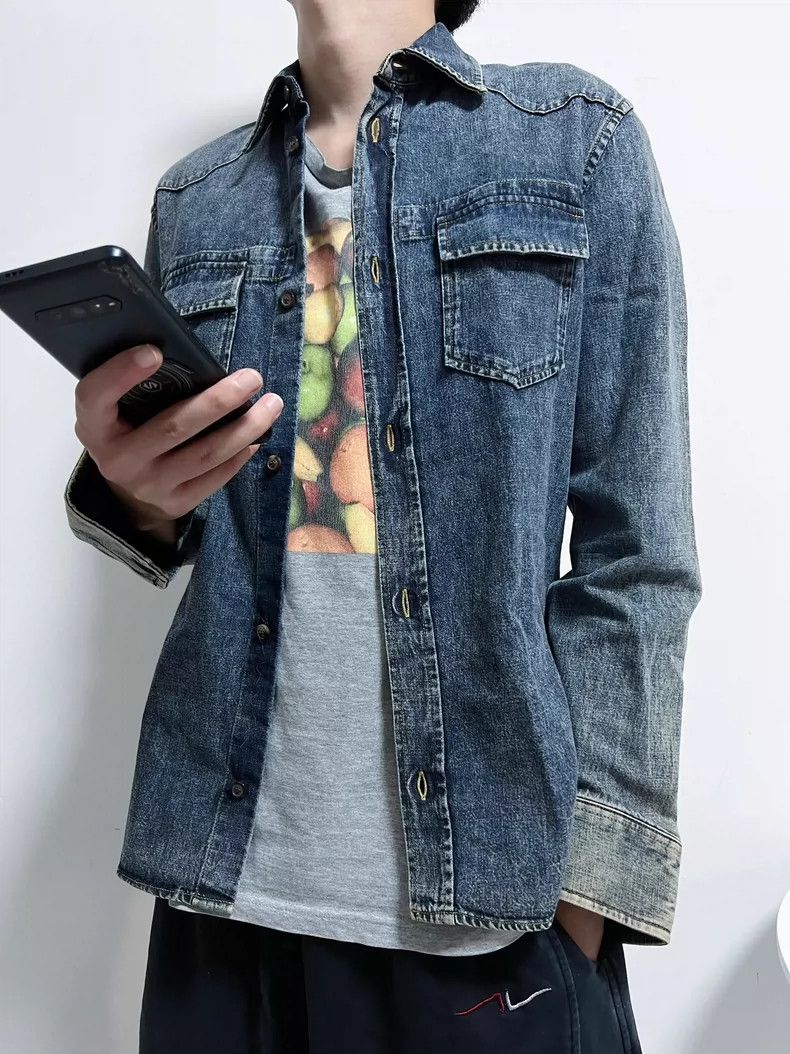 Maison Margiela Maison Margiela Denim button shirt Size US S / EU 44-46 / 1 - 2 Thumbnail