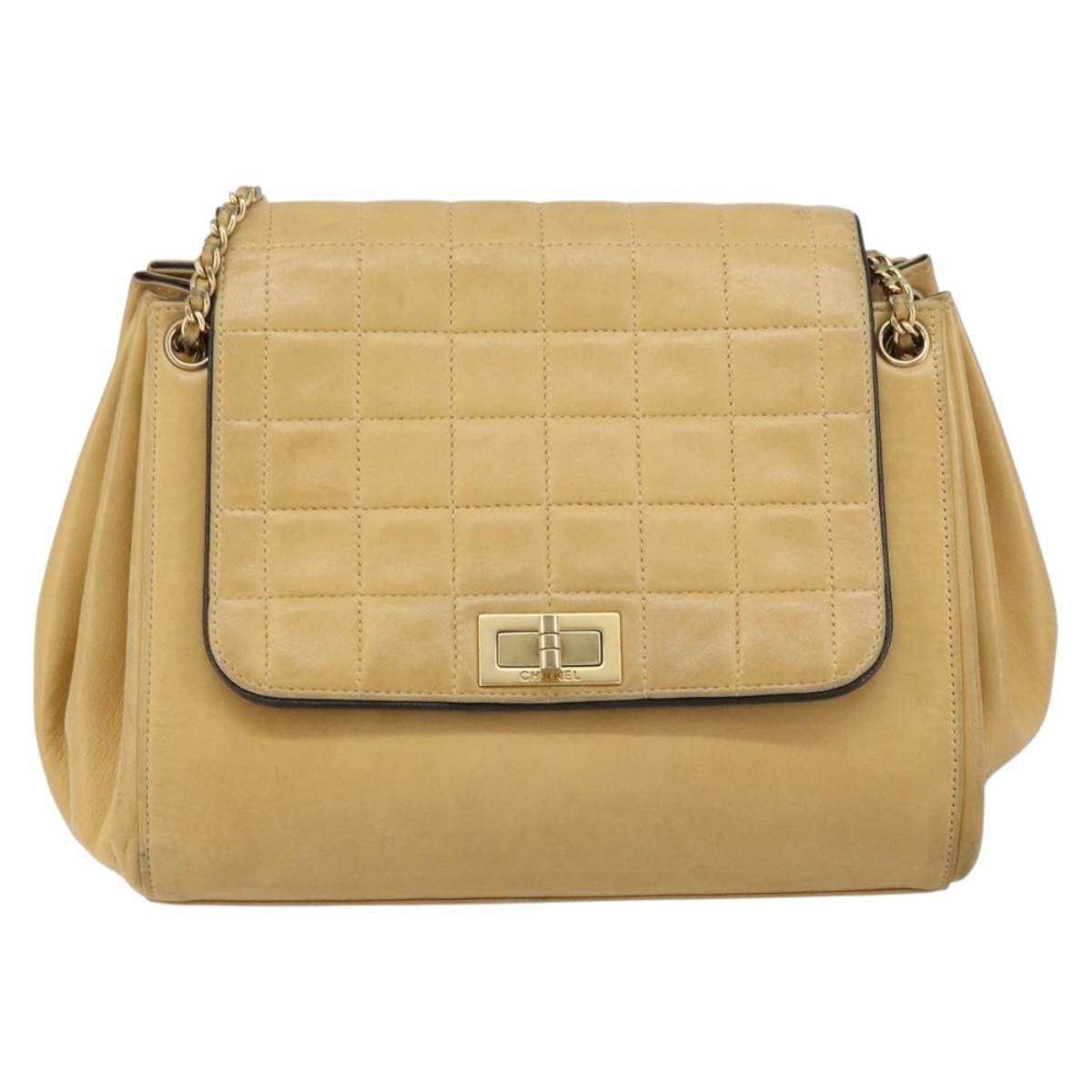 Chanel Chanel Chocolate Bar Accordion Reissue Flap Quilted Lambskin Size ONE SIZE - 1 Thumbnail