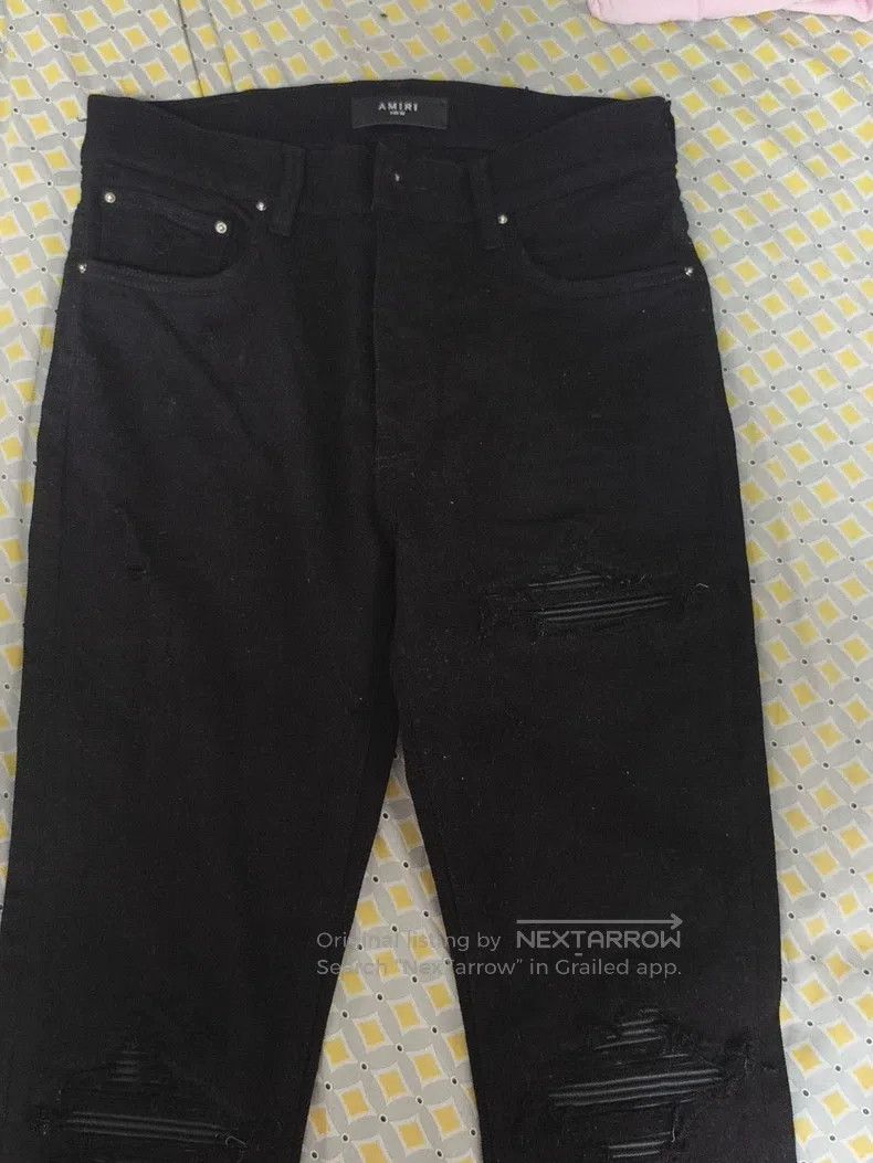 Other Amiri Black ripped denim jeans Size US 30 / EU 46 - 5 Thumbnail