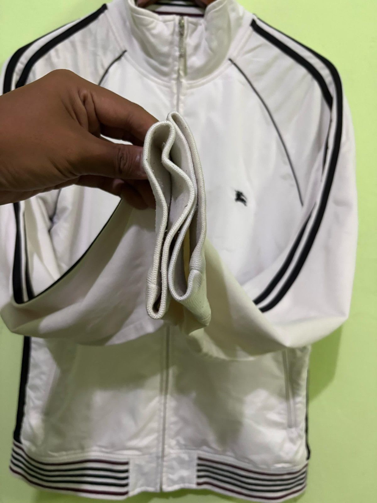 Burberry Burberry Track Top Jacket Design Small Logo Design Size US S / EU 44-46 / 1 - 6 Thumbnail