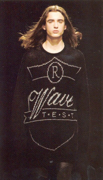 Raf Simons AW04 black Wave Test sweater Size US S / EU 44-46 / 1 - 2 Thumbnail