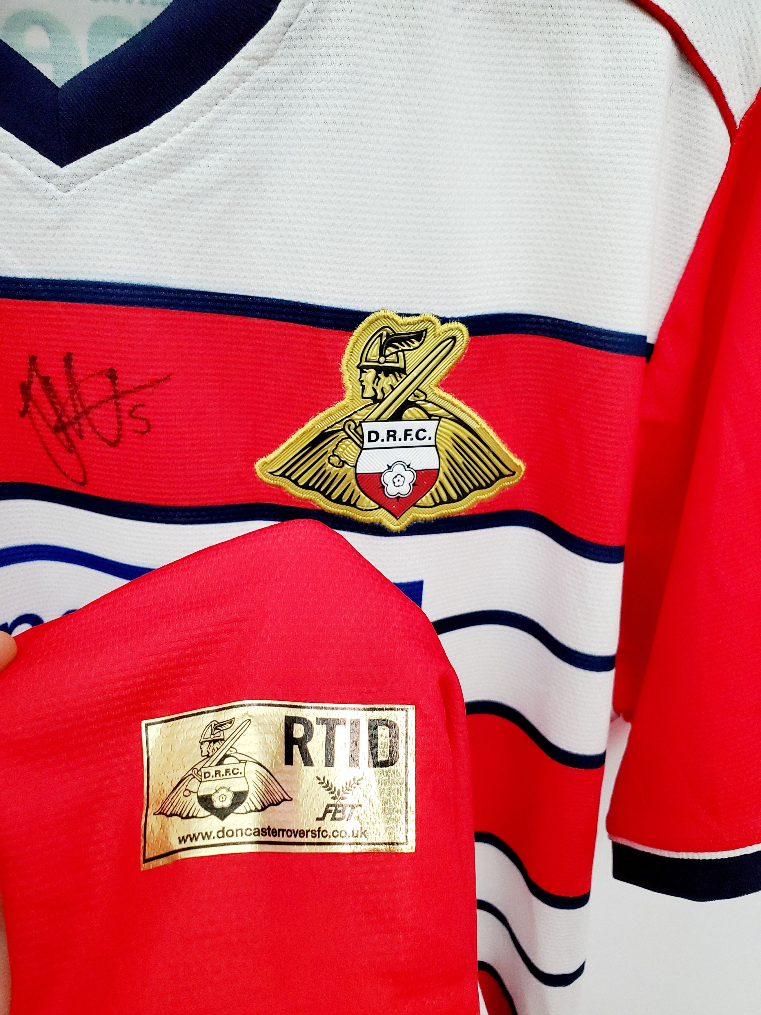 Other FTB Doncaster Rovers Home 2017 jersey perfect condition L Size US L / EU 52-54 / 3 - 3 Thumbnail