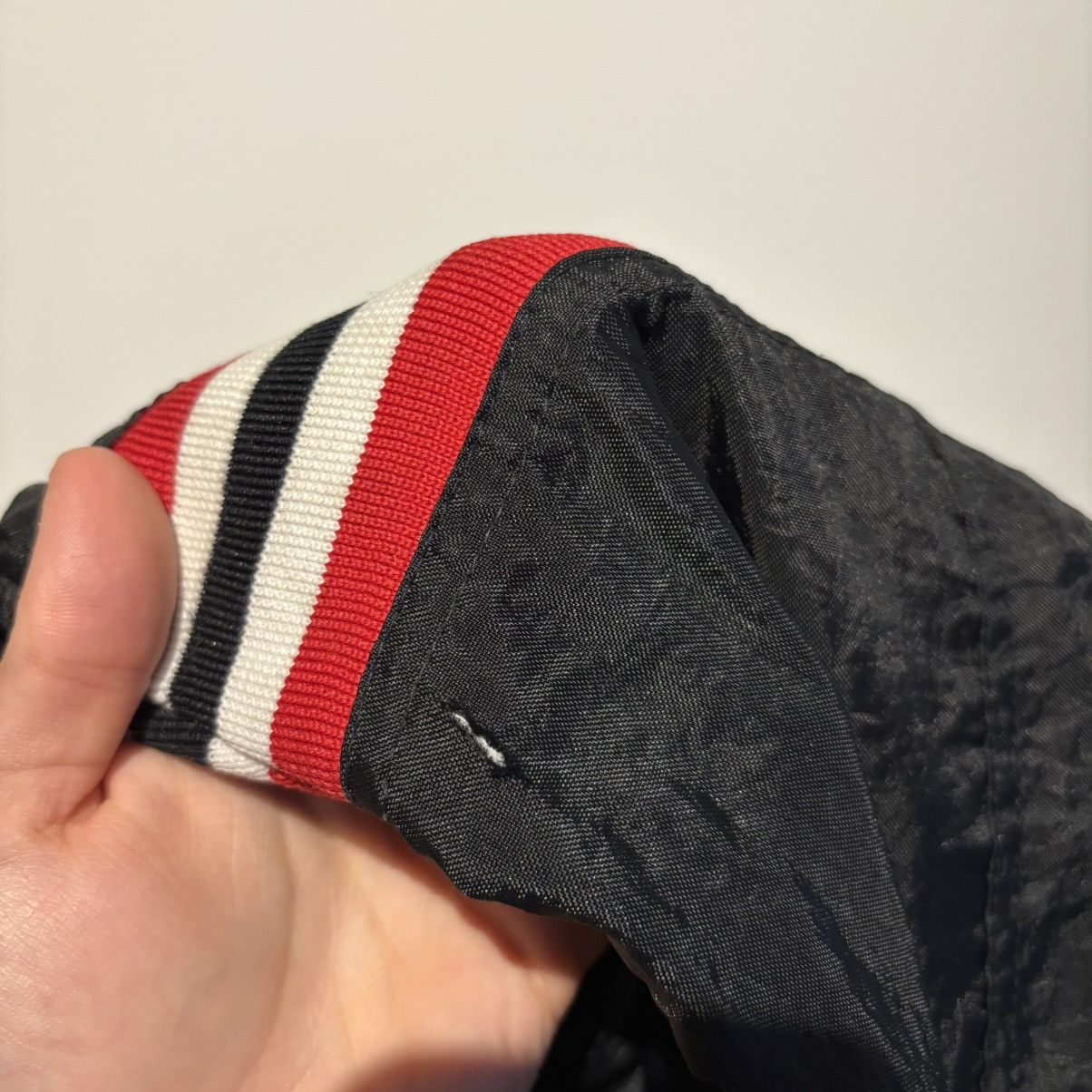 NBA × Pro Player × Vintage Vintage 90's Chicago Bulls Pro Player Windbreaker Black NBA Size US M / EU 48-50 / 2 - 20 Thumbnail
