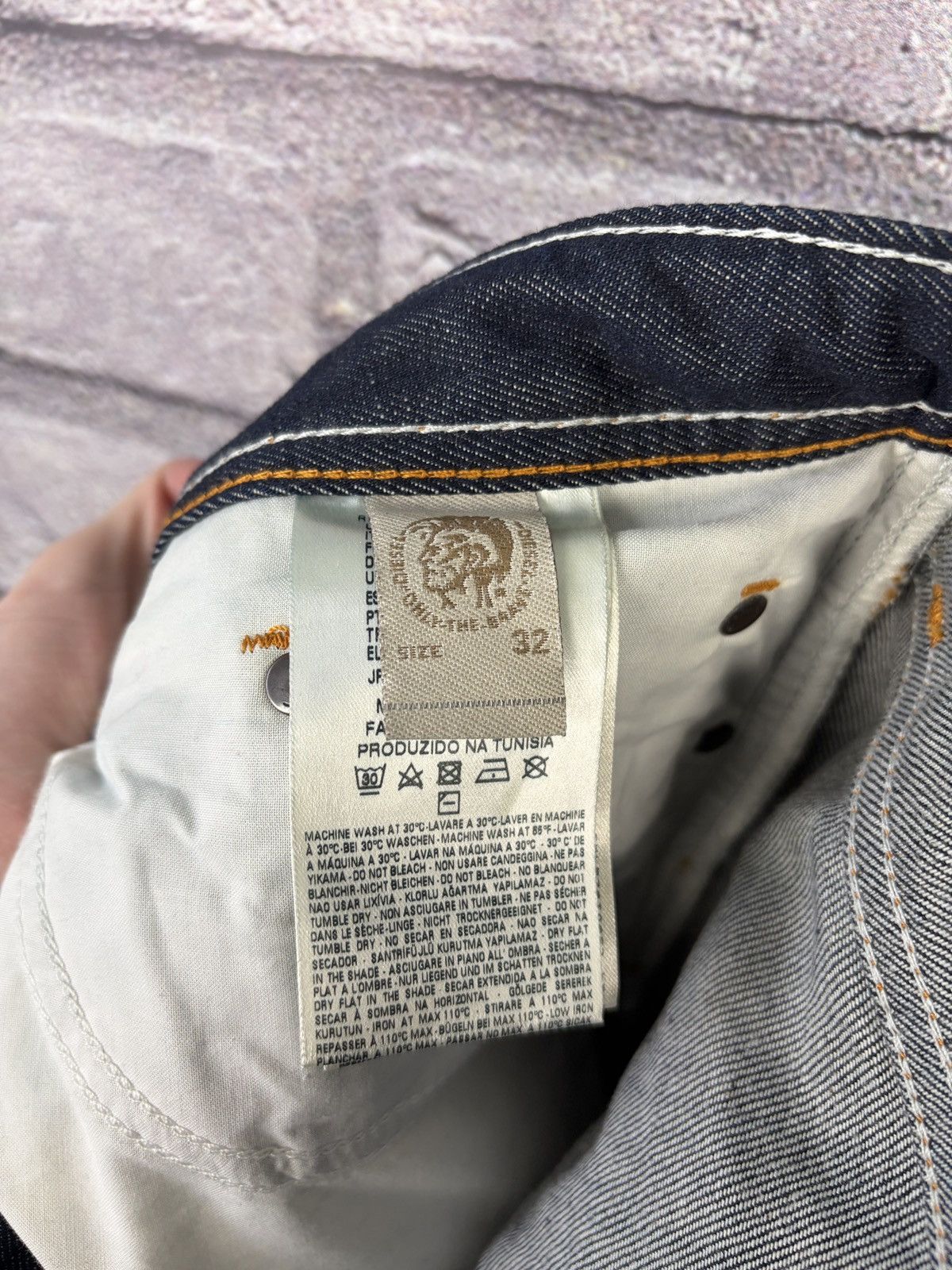 Diesel Vintage rare jeans Diesel industry denim pants Size US 32 / EU 48 - 10 Thumbnail