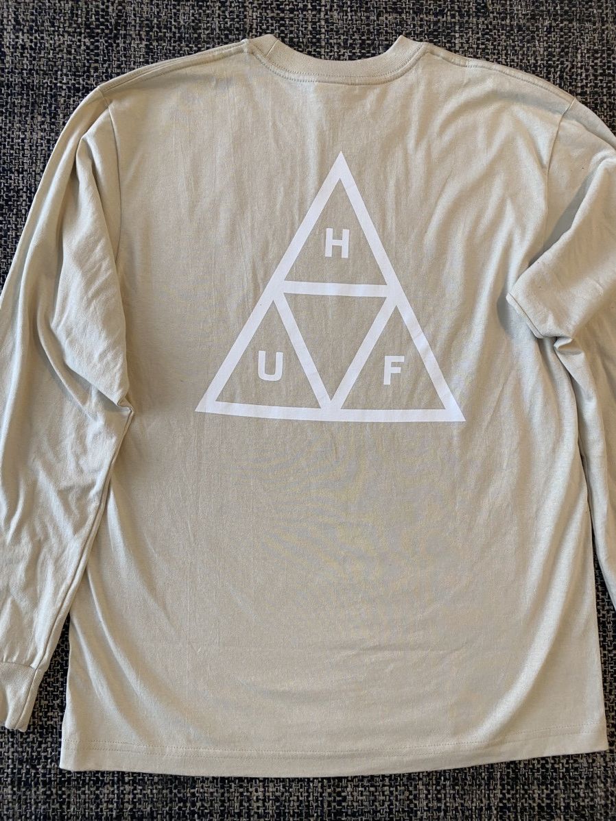 Huf × Other × Vintage Huf Long Sleeve Tee Triangle Size US M / EU 48-50 / 2 - 2 Thumbnail