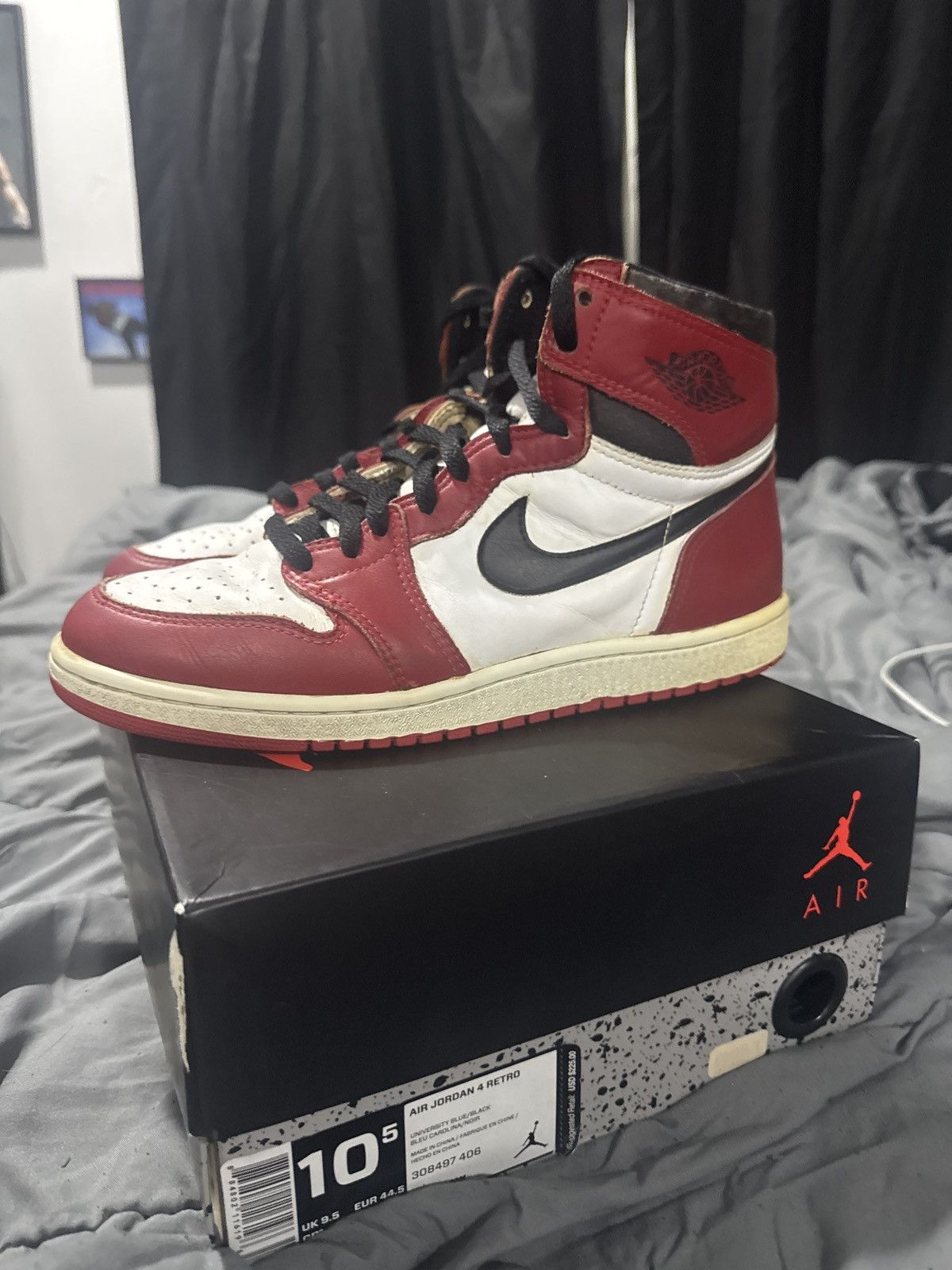 Jordan Brand 1985 jordan 1 Chicago Size US 10.5 / EU 43-44 - 8 Thumbnail