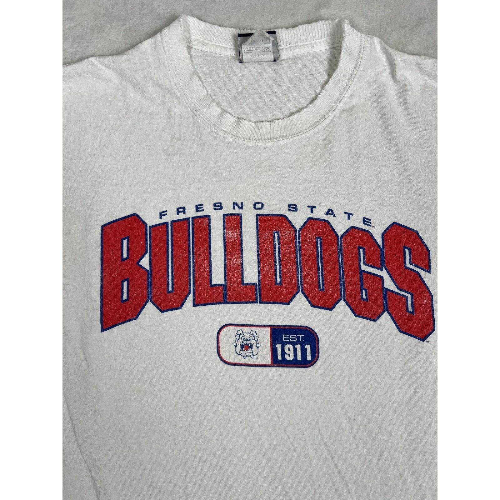 Vintage Vintage Fresno State Bulldogs Long Sleeve Shirt Size Medium Size US M / EU 48-50 / 2 - 2 Thumbnail