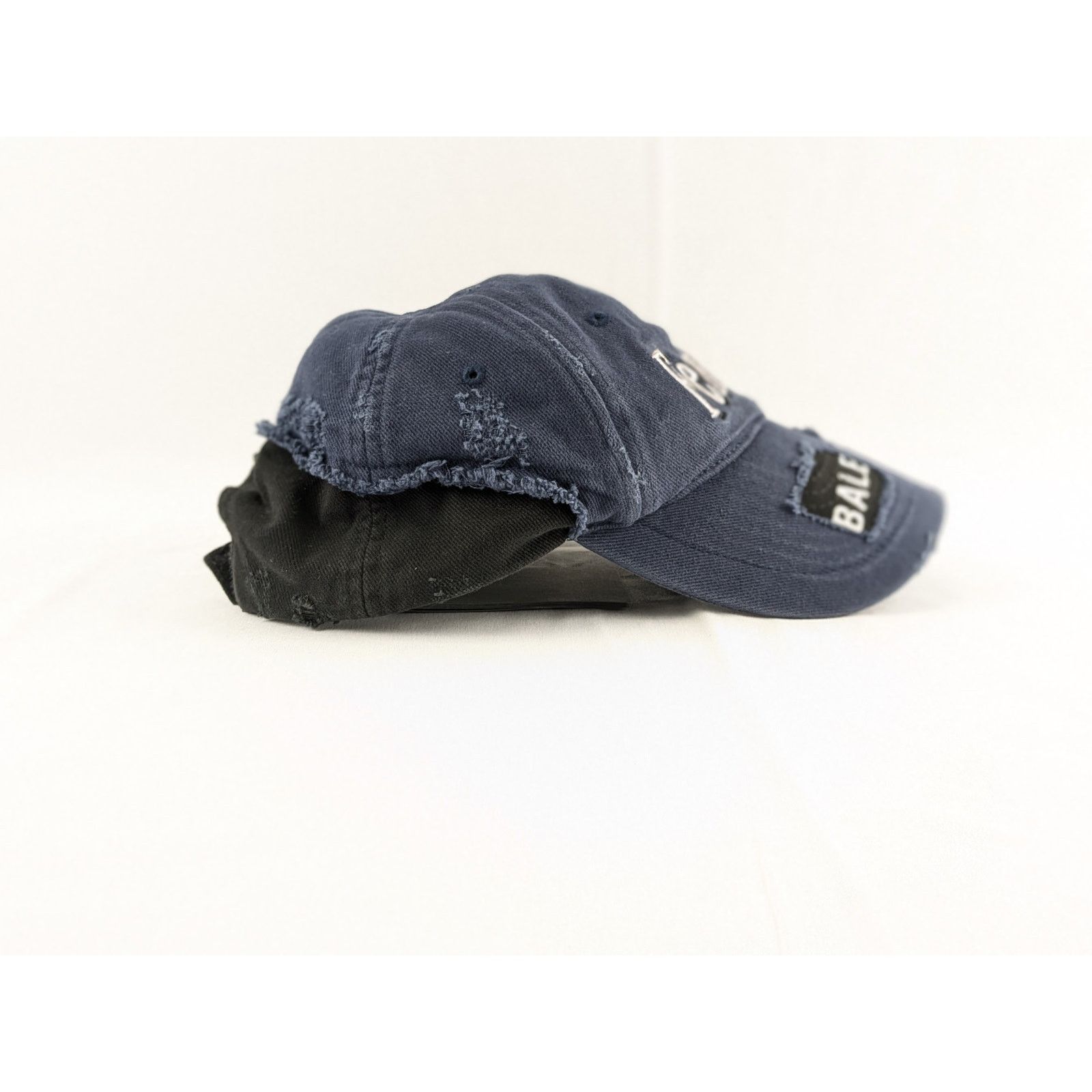 Balenciaga o1rshd1 Q:3 / Size: L / DUP/ Femme Logo Cap / Hat Blue/Black Size ONE SIZE - 2 Thumbnail