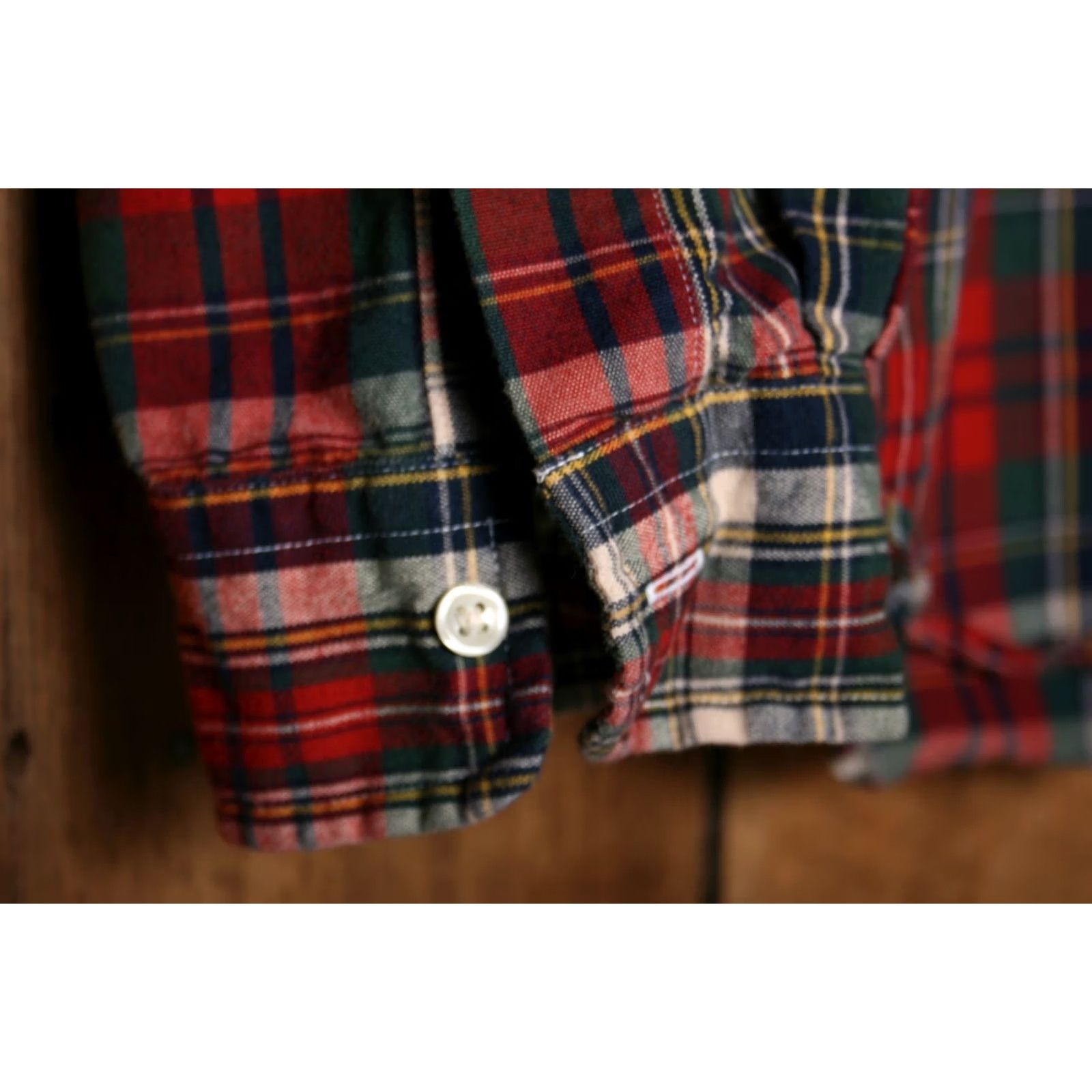 Polo Ralph Lauren POLO RALPH LAUREN Shirt Plaid Long Sleeve Button-Front XL Cotton Classic Men Size US XL / EU 56 / 4 - 4 Thumbnail