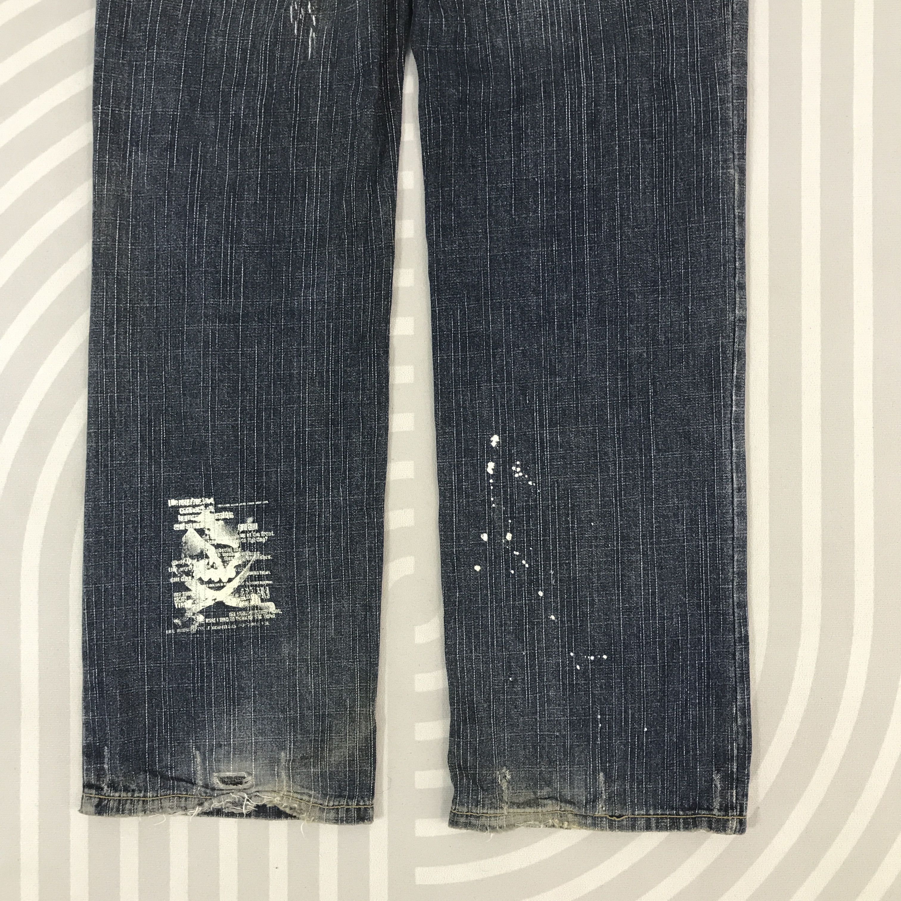 Japanese Brand Vintage Gri Gri Japan design ifsixwasnine denimJeans Size US 32 / EU 48 - 6 Thumbnail