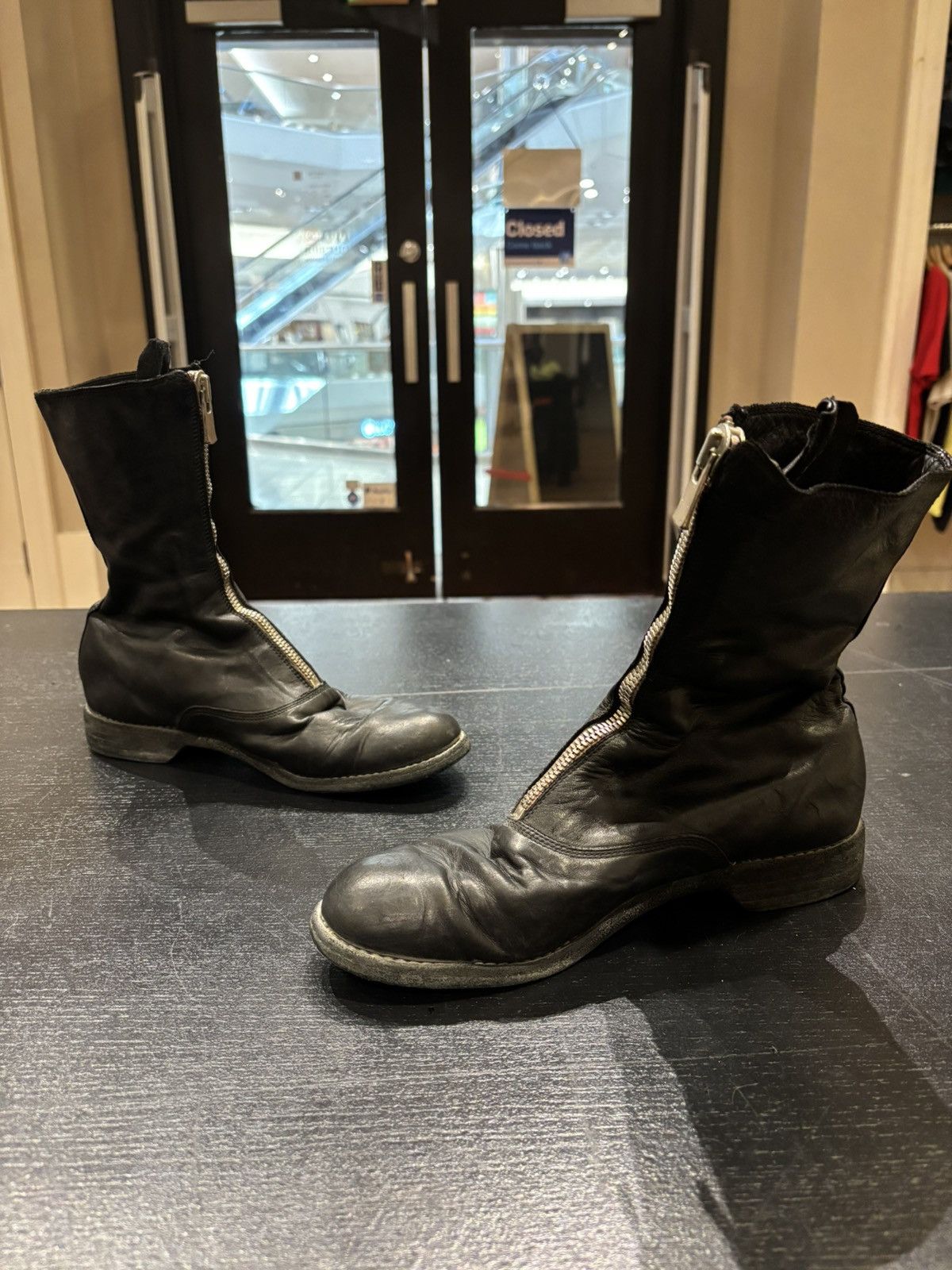 Guidi Guidi Front Zip High Top Leather Boots Size US 5.5 / IT 35.5 - 2 Thumbnail