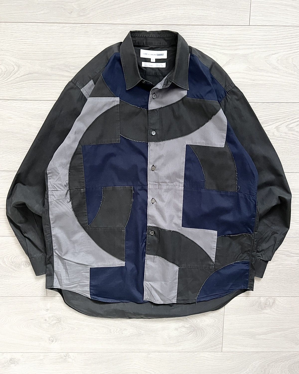 Comme des Garcons Comme Des Garcons SHIRT 00s Patchwork Shirt 
