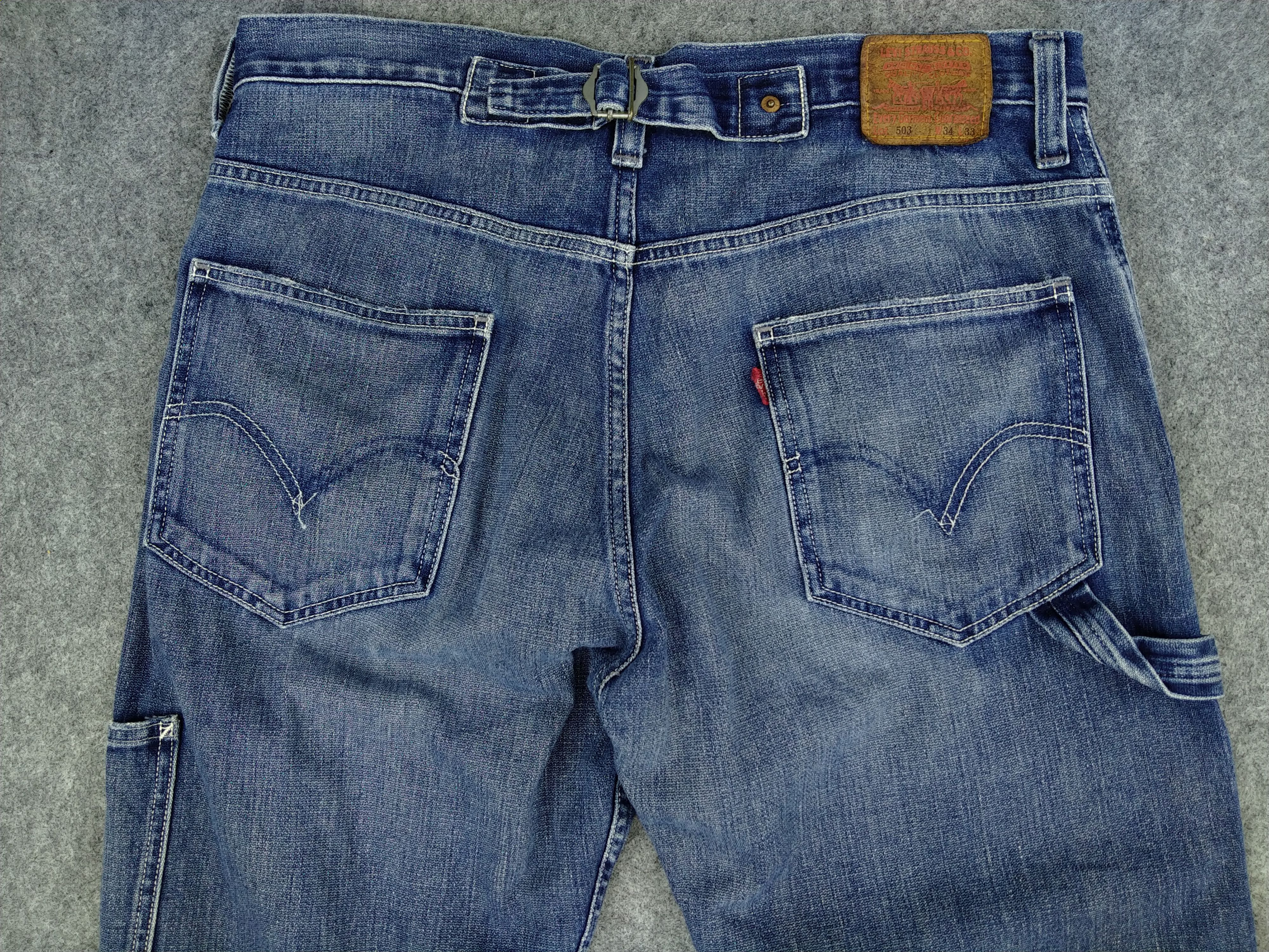 Levi's Distressed Vintage Levi's 503 Denim 34x29 JN263 Size US 34 / EU 50 - 4 Thumbnail