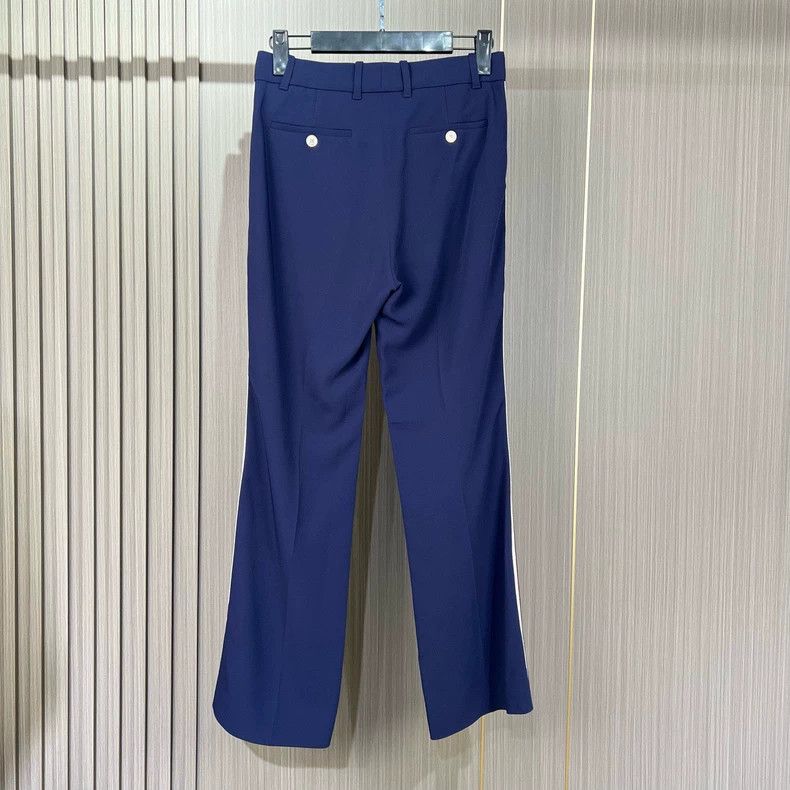 Gucci Gucci Webbing striped casual trousers 2504-Nextarrow Size US 38 / EU 54 - 2 Thumbnail