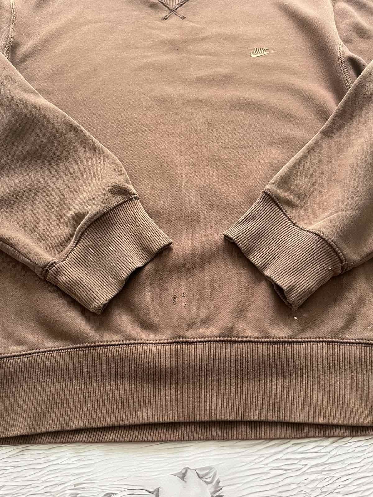 Nike Nike Y2K Vintage Sweater Streetwear Brown Size US L / EU 52-54 / 3 - 4 Thumbnail