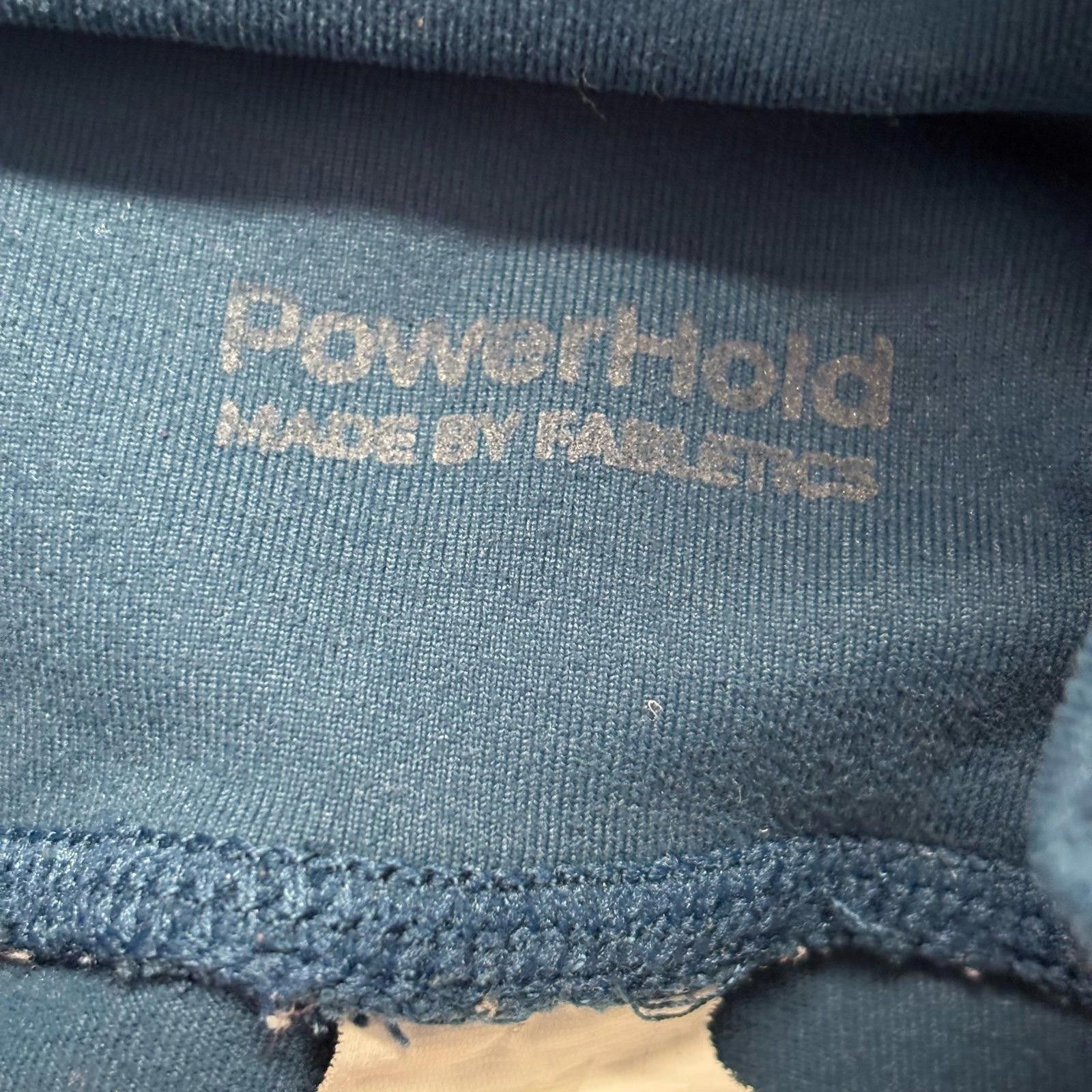 Fabletics Fabletics Small Powerhold Blue Leggings with Side Pockets Size 28" / US 6 / IT 42 - 8 Thumbnail